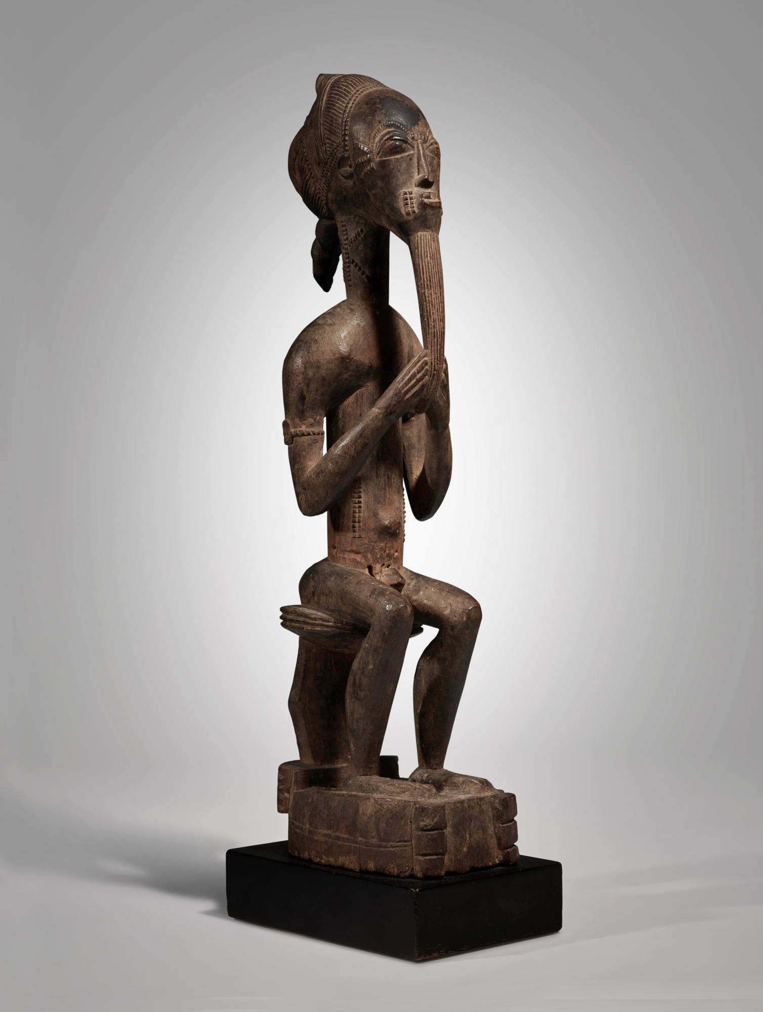 Baule Seated Figure, Côte d'Ivoire
