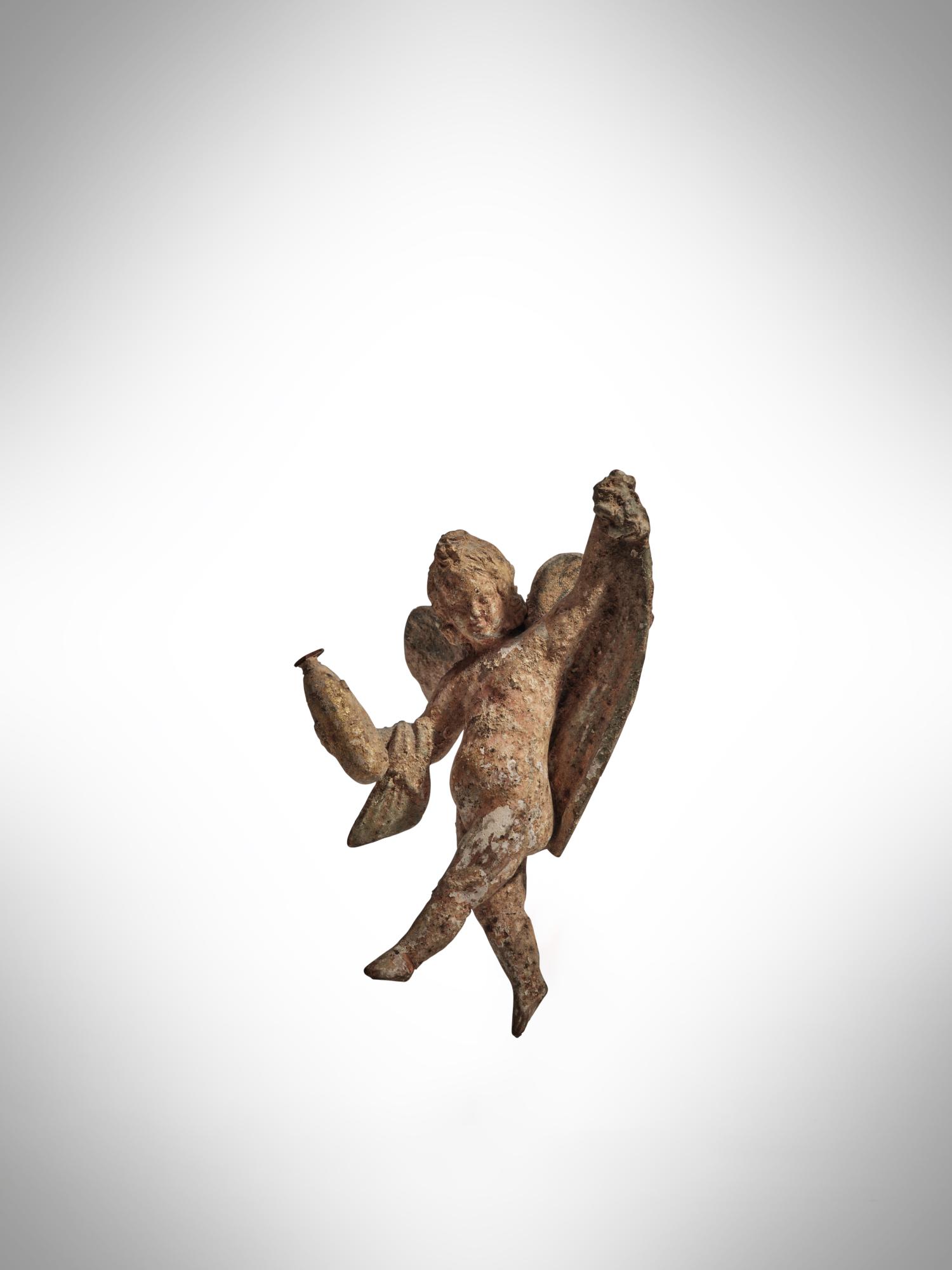 Greek Terracotta Figure of Eros, Boeotia, circa 3rd Century BC — Greek Terracotta Figure of Eros, Boeotia, circa 3rd Century BC