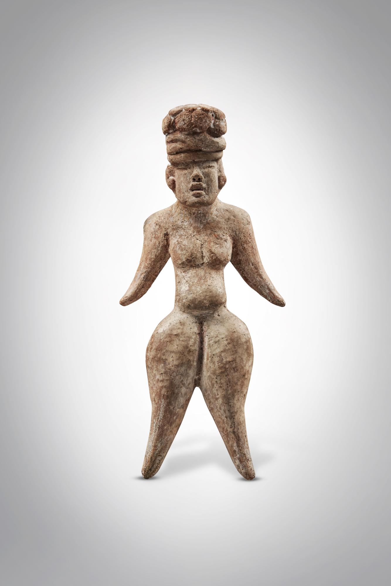 Olmec Standing Figure, Las Bocas, Early Preclassic, circa BC 1200 - 900 — Olmec Standing Figure, Las Bocas, Early Preclassic, circa BC 1200 - 900