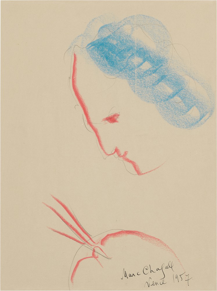 Marc Chagall — Autoportrait 