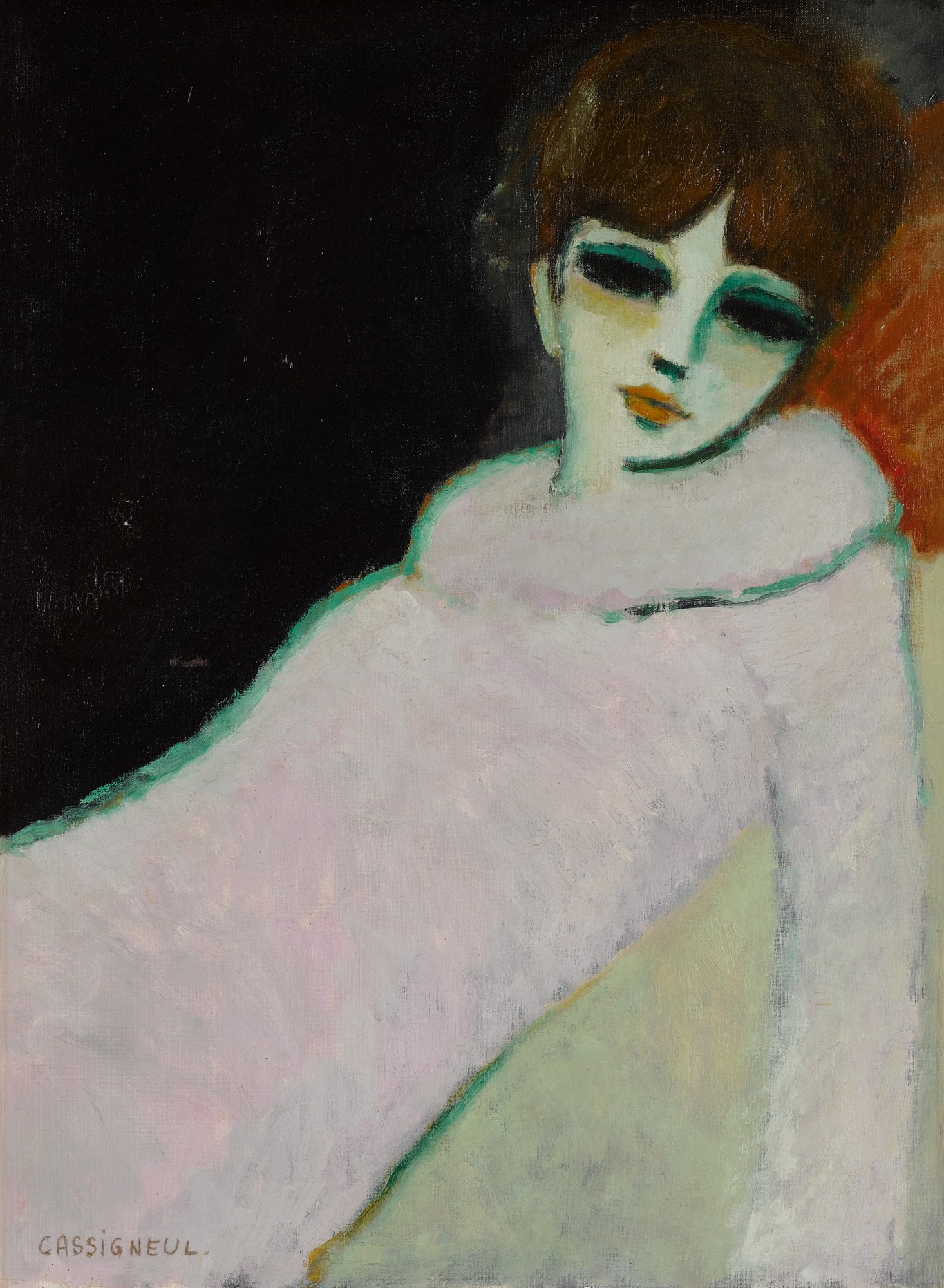 Jean-Pierre Cassigneul — Femme allongée