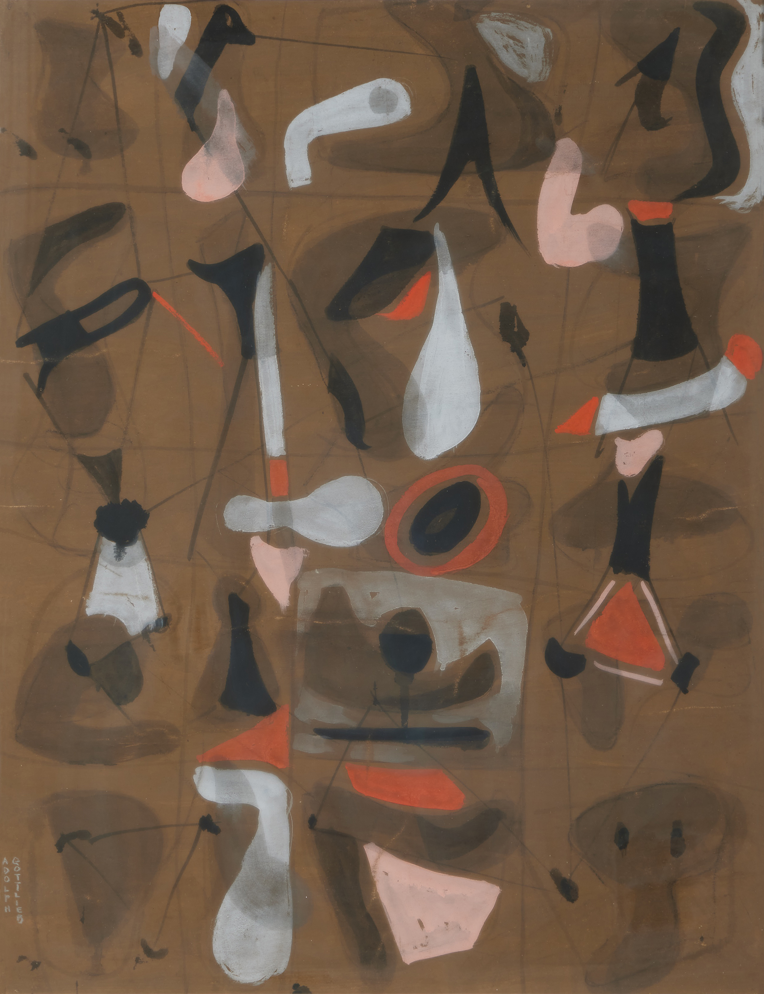 Adolph Gottlieb — Abstract Composition