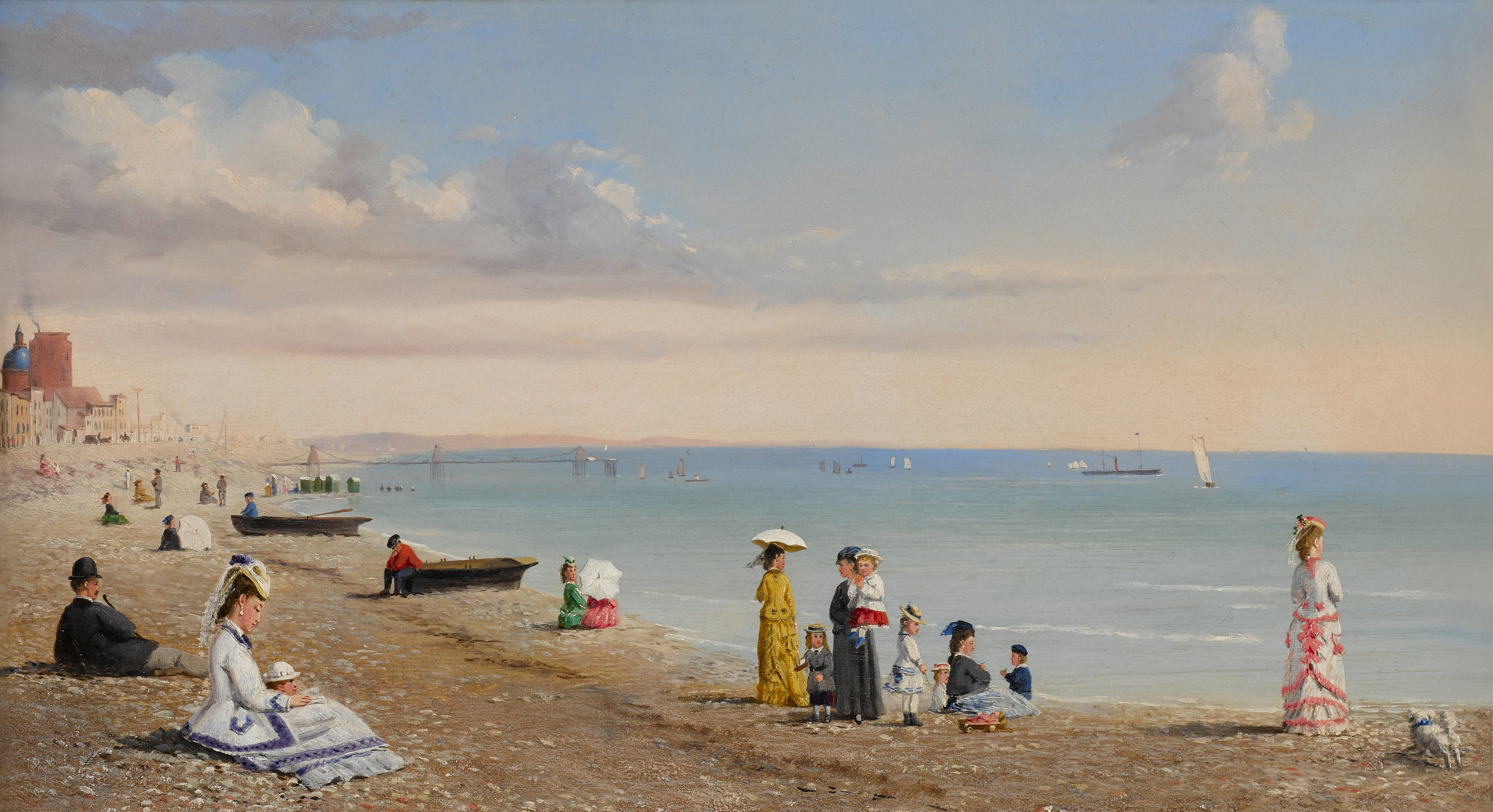 Conrad Wise Chapman — The Beach at Brighton
