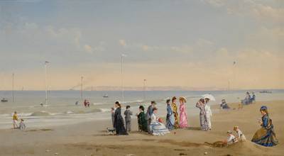 The Beach at Trouville