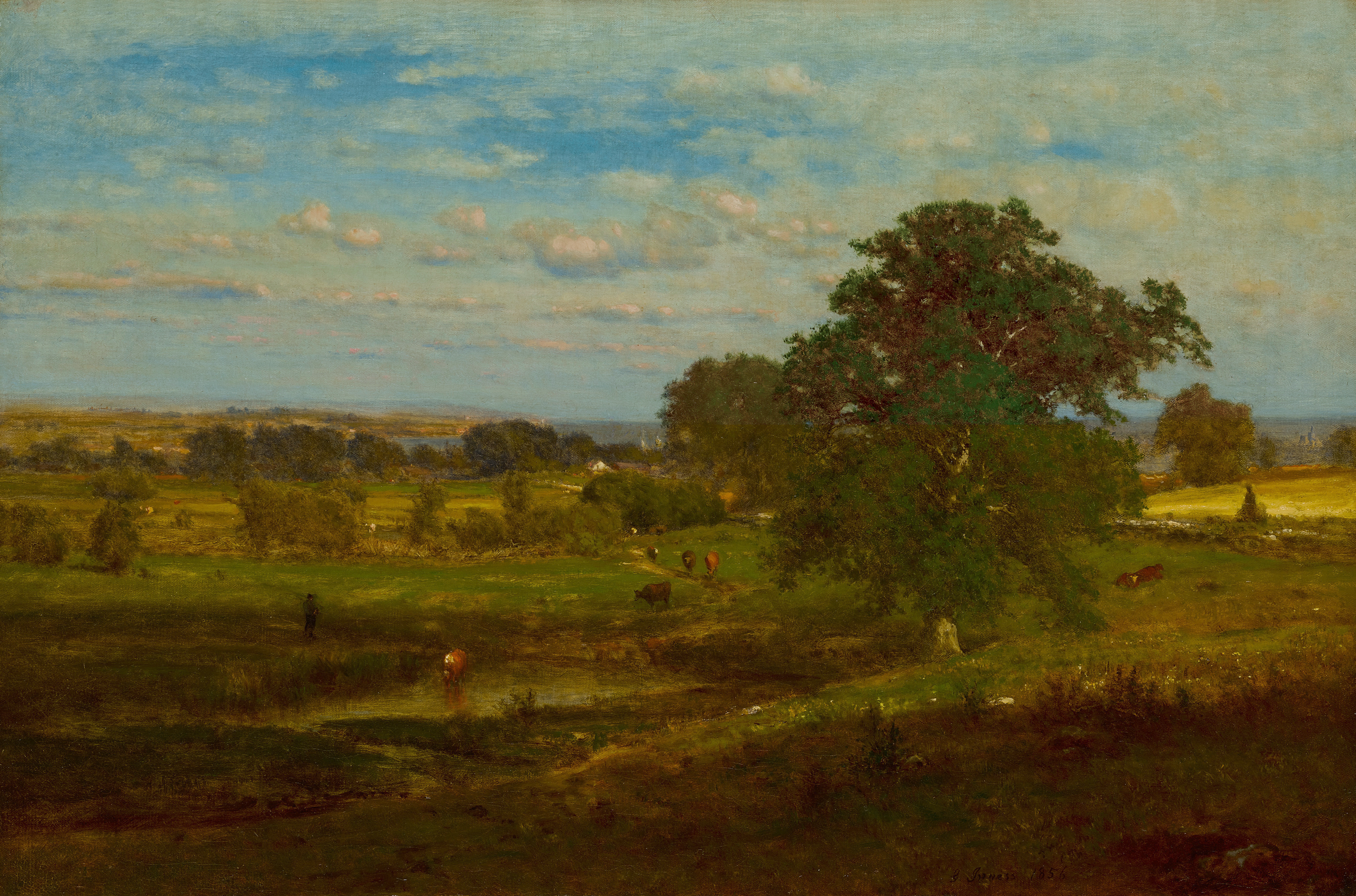 George Inness — Spring