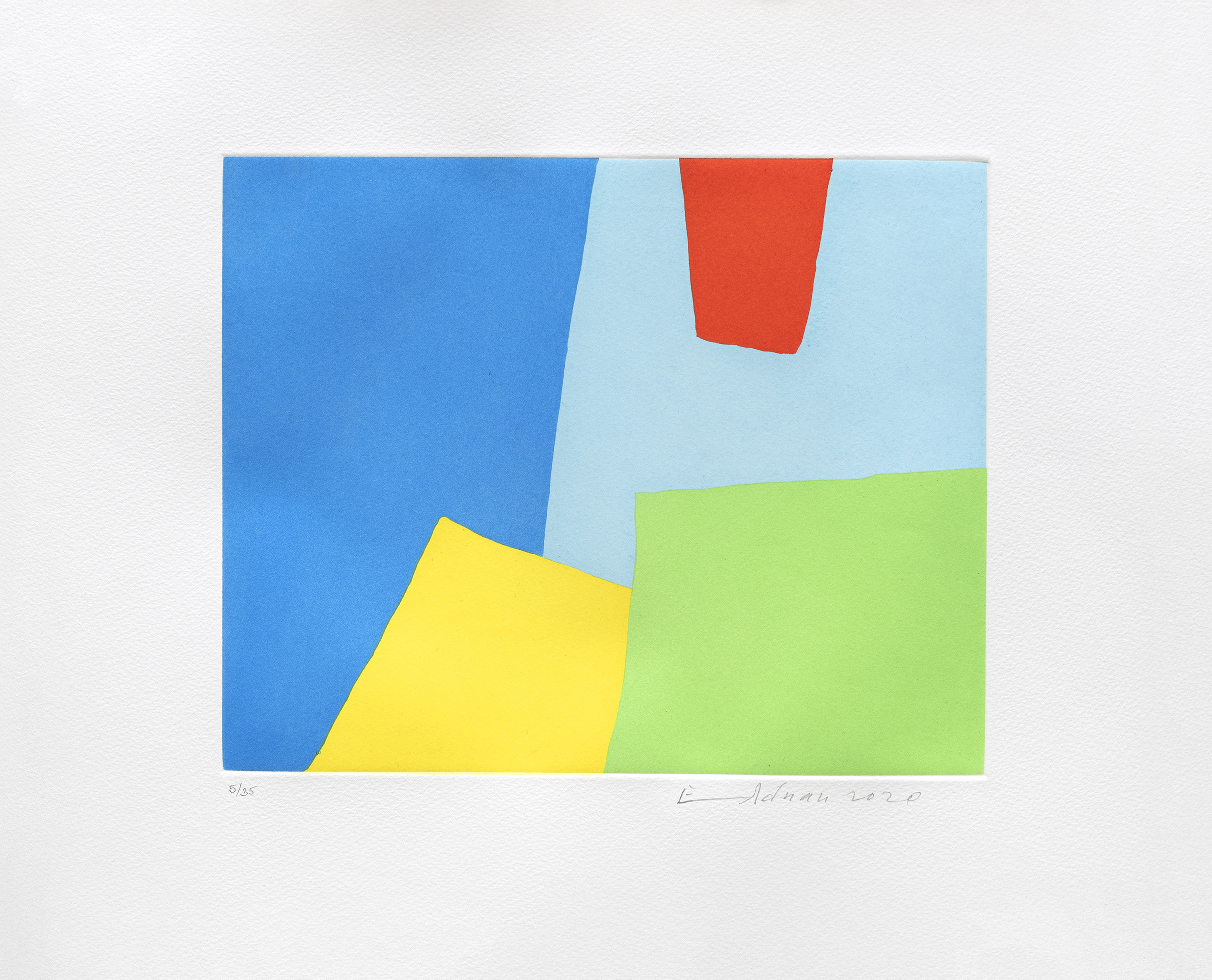Etel Adnan — Vertige