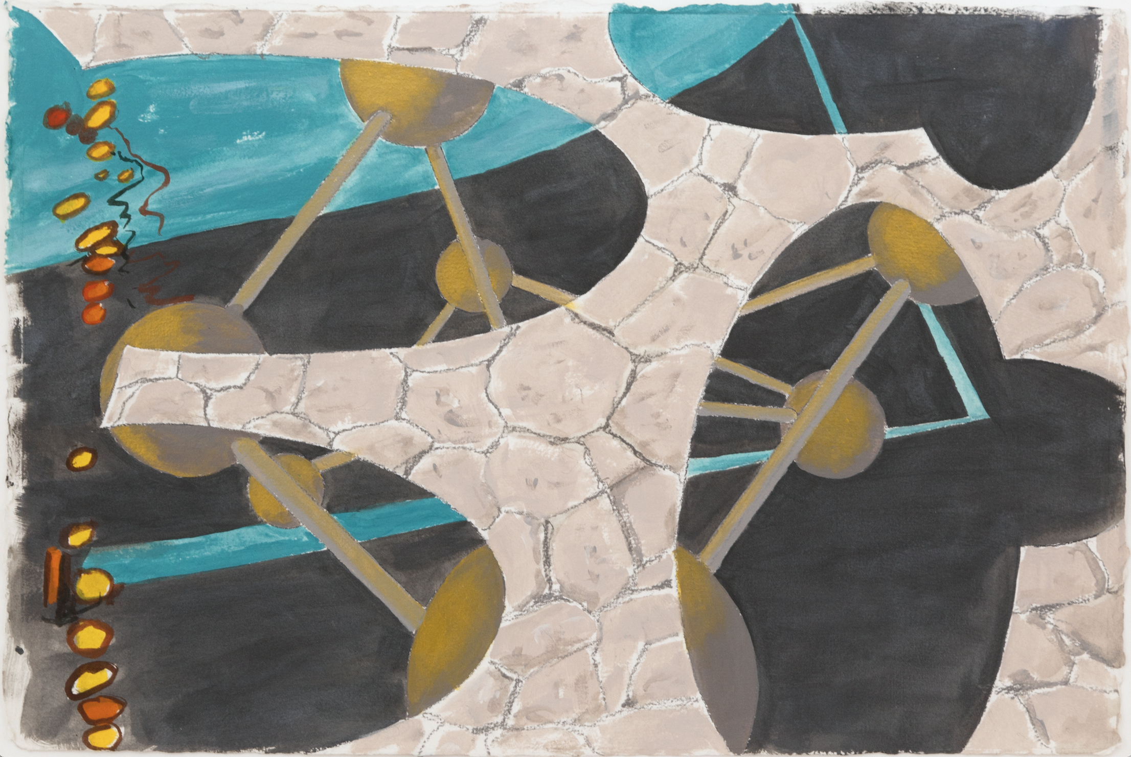 William Leavitt — Body Space sketch