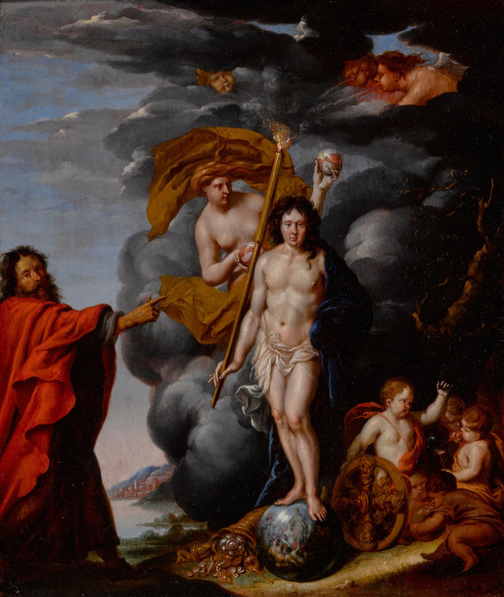 Gerard Hoet — An allegory of the riches of the earth