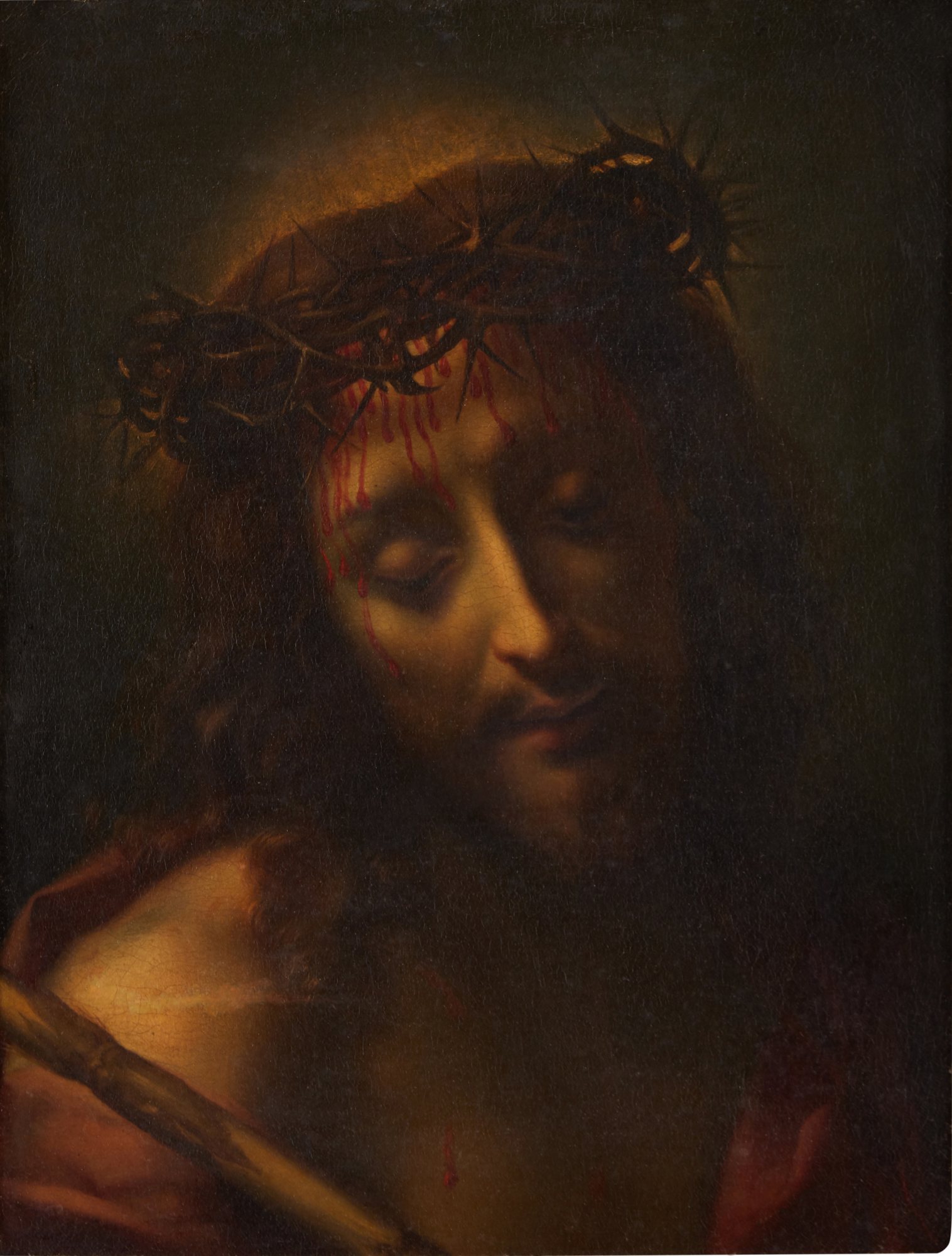 18th Century Follower of Carlo Dolci — Ecce Homo