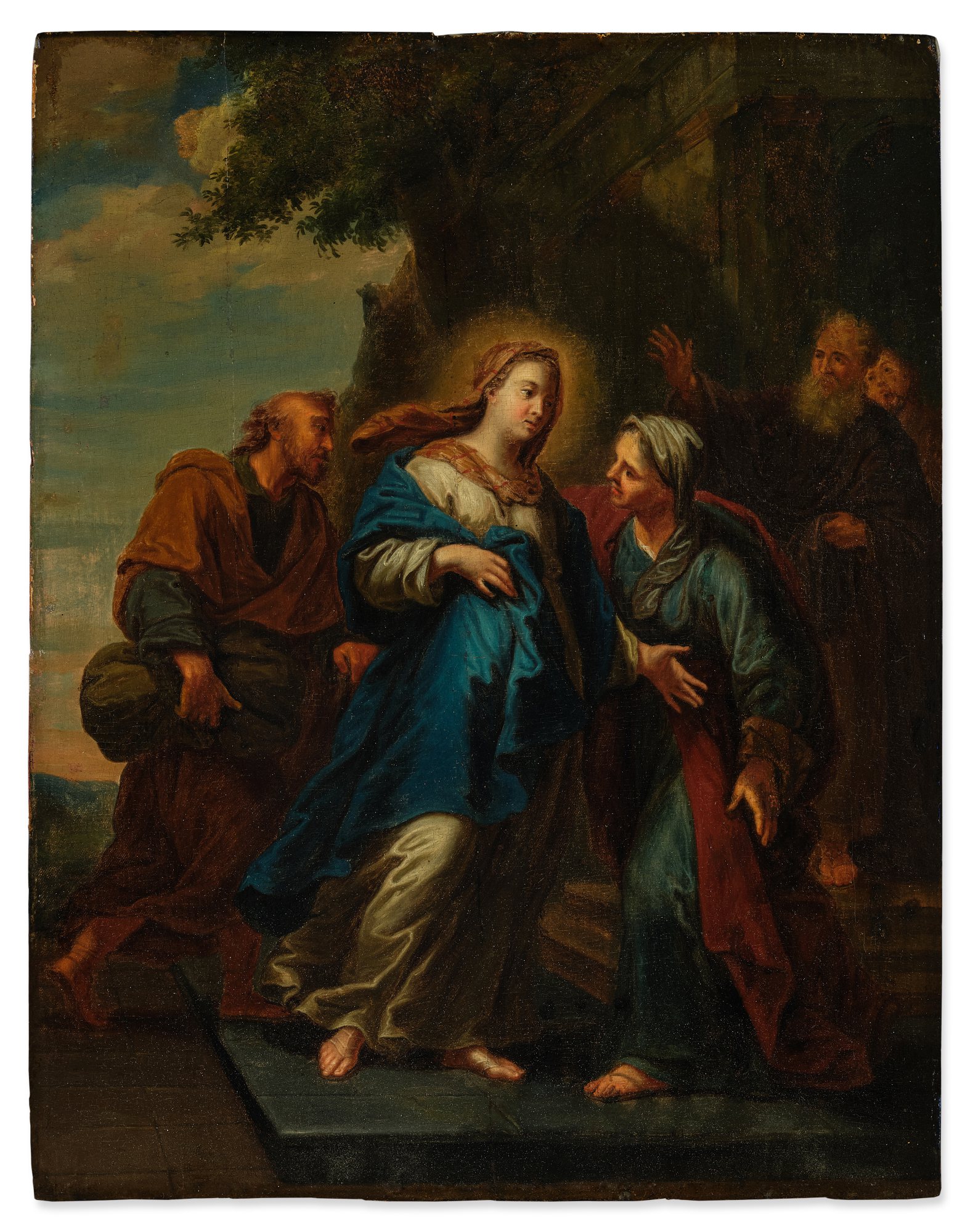 Follower of Jean André — The Visitation