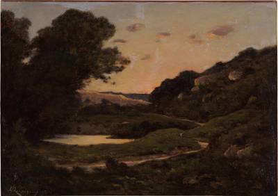 Landscape at Sunset
