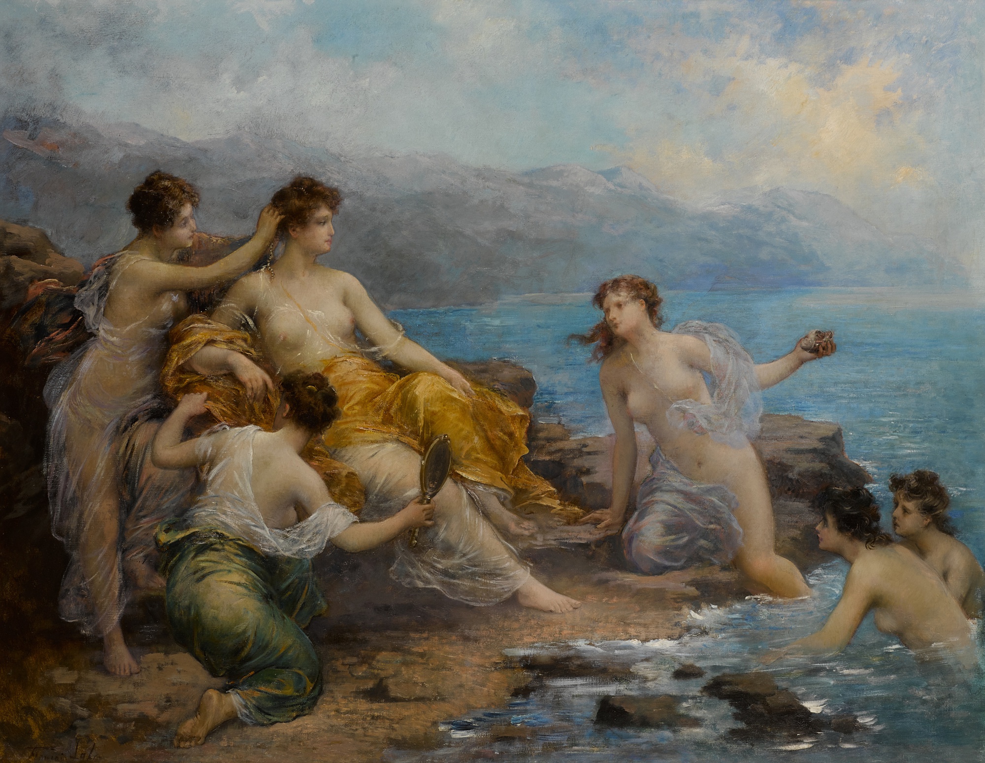 Francois Lafon — Les baigneuses