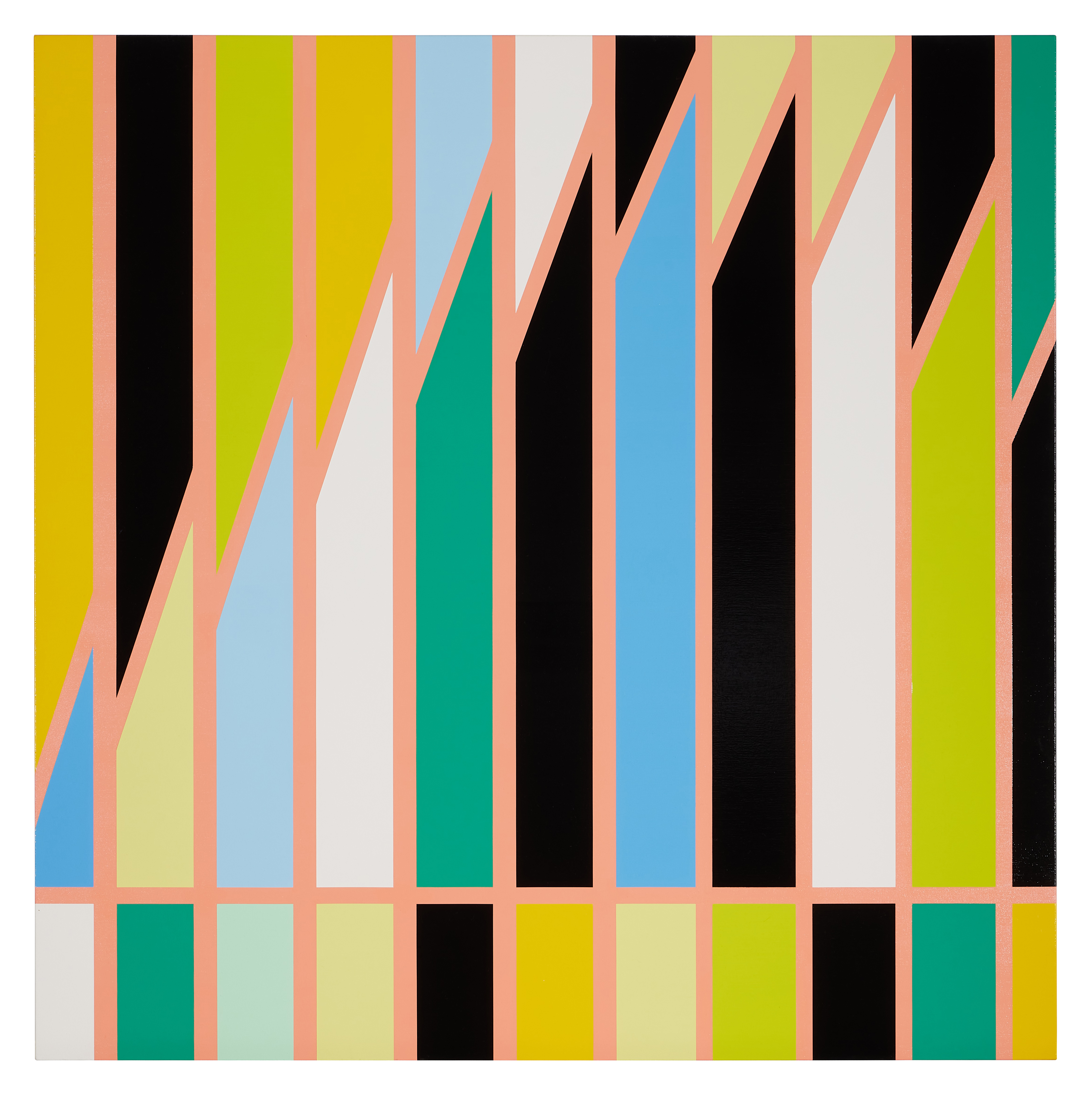 Sarah Morris — Cat's Tongue (Rio)