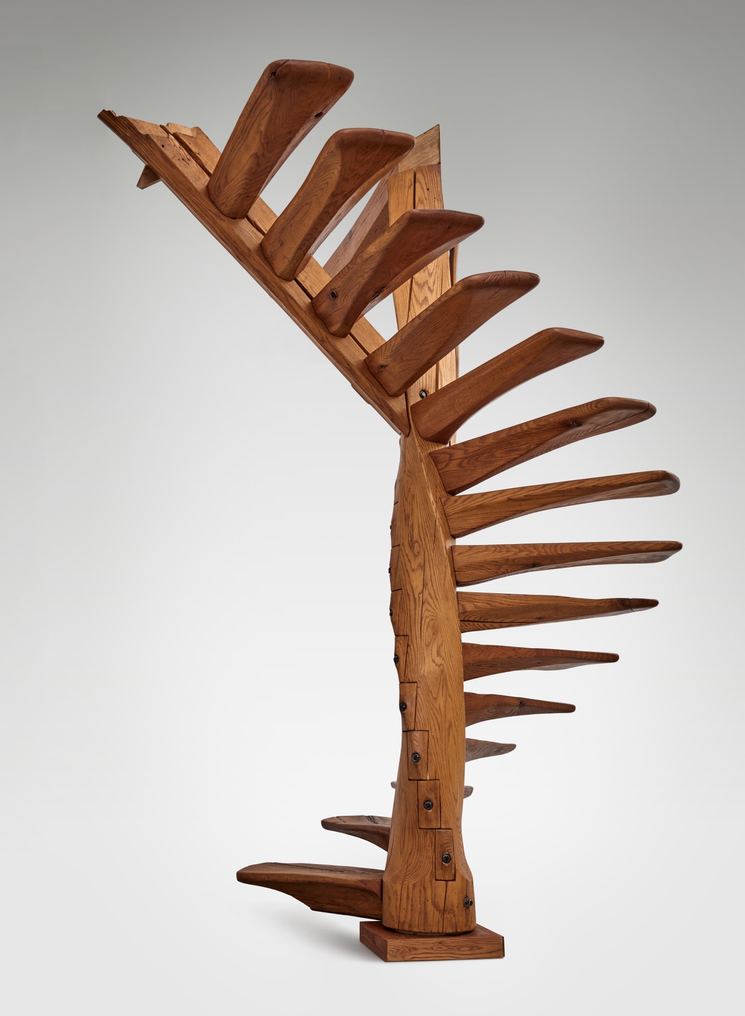 Spiral Staircase from the Michael Watson House, Pittsford, New York