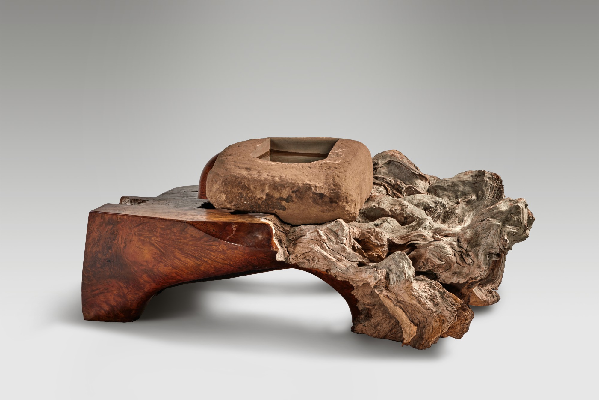 J. B. Blunk — "Wood Stone Water" Table