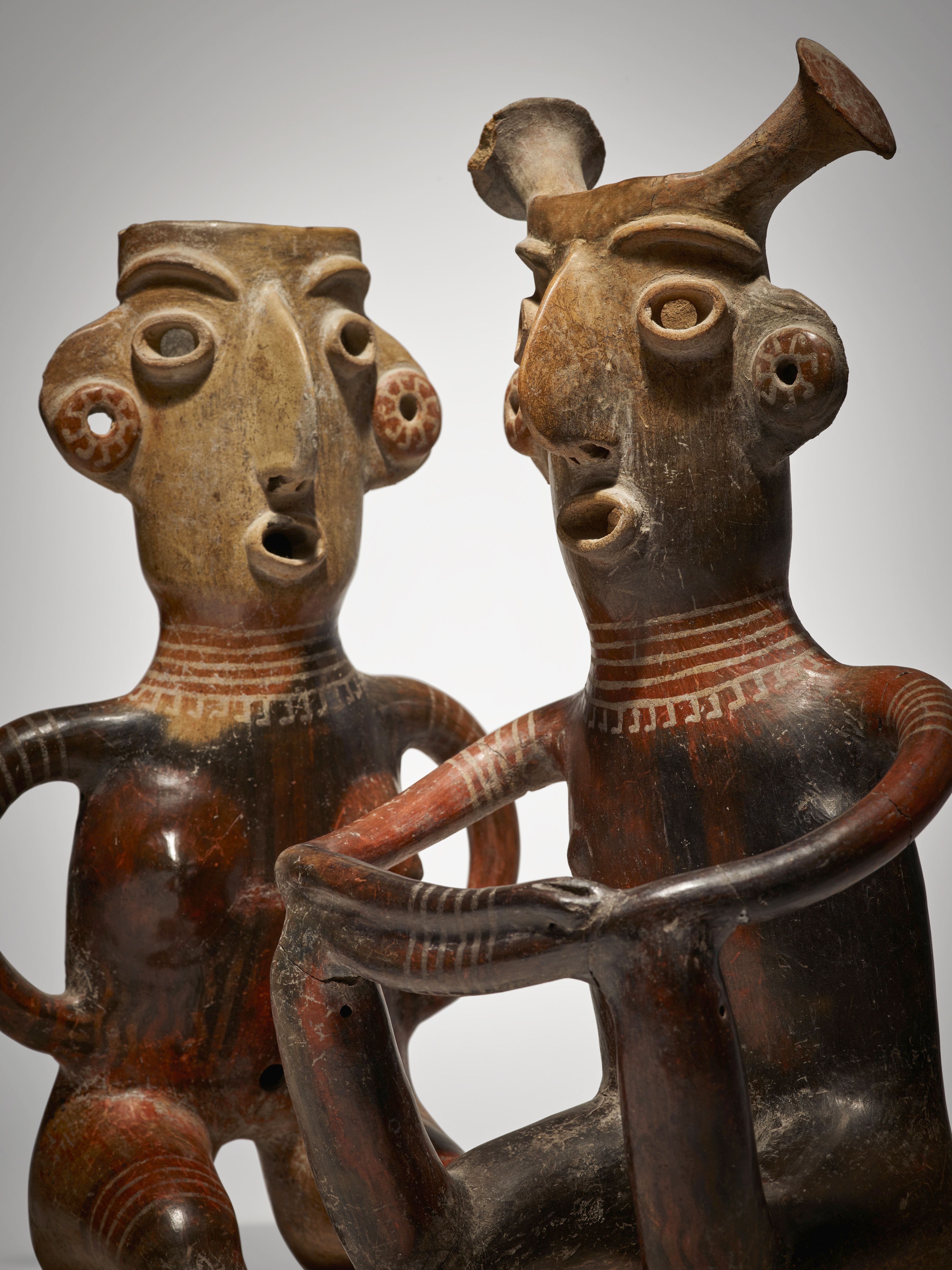 Zacatecas Seated Couple, Protoclassic, circa 100 BC - AD 250 — Zacatecas Seated Couple, Protoclassic, circa 100 BC - AD 250