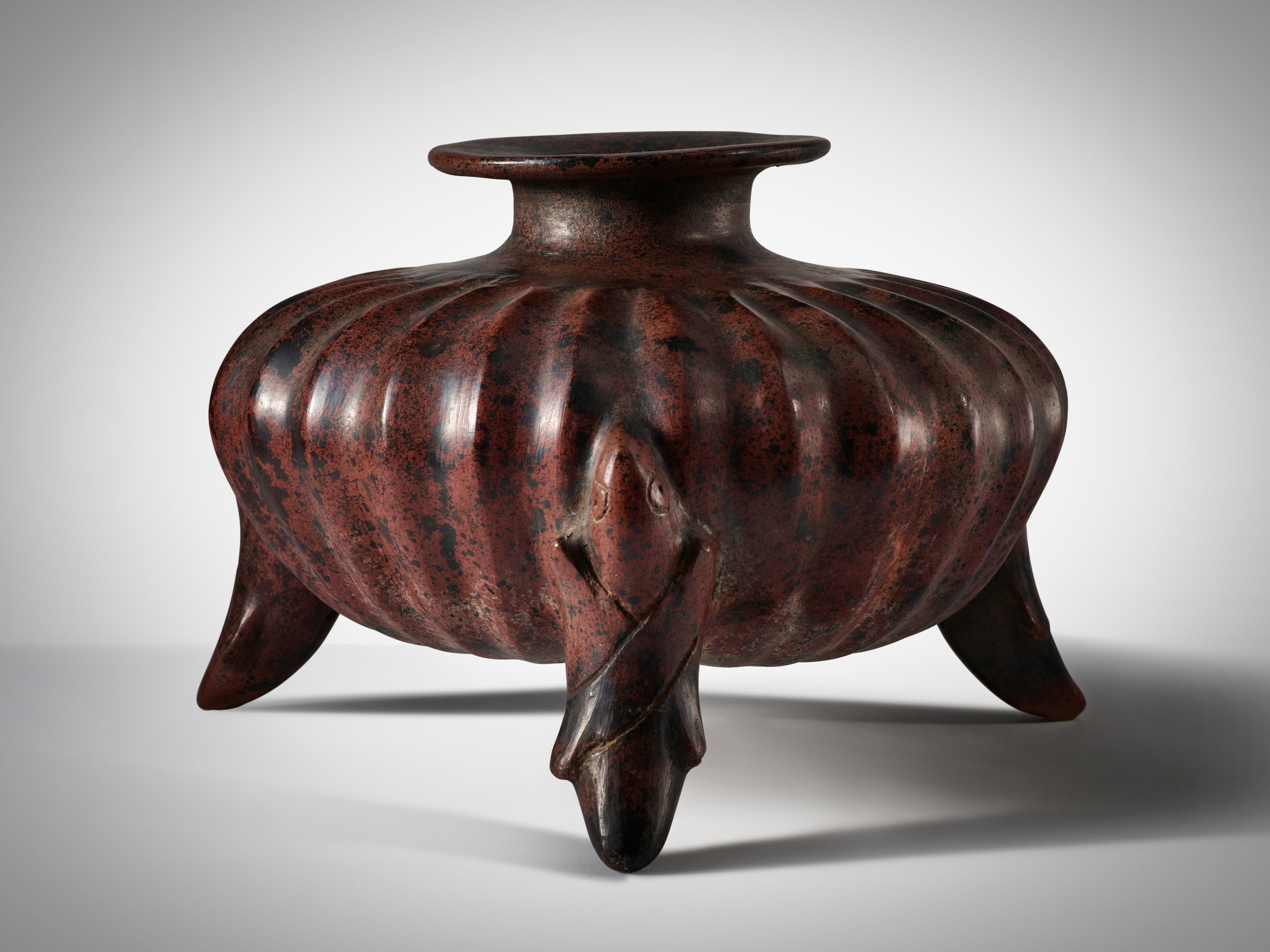 Colima Vessel of a Gourd, Comala Style, Protoclassic, circa 100 BC - AD 250 — Colima Vessel of a Gourd, Comala Style, Protoclassic, circa 100 BC - AD 250