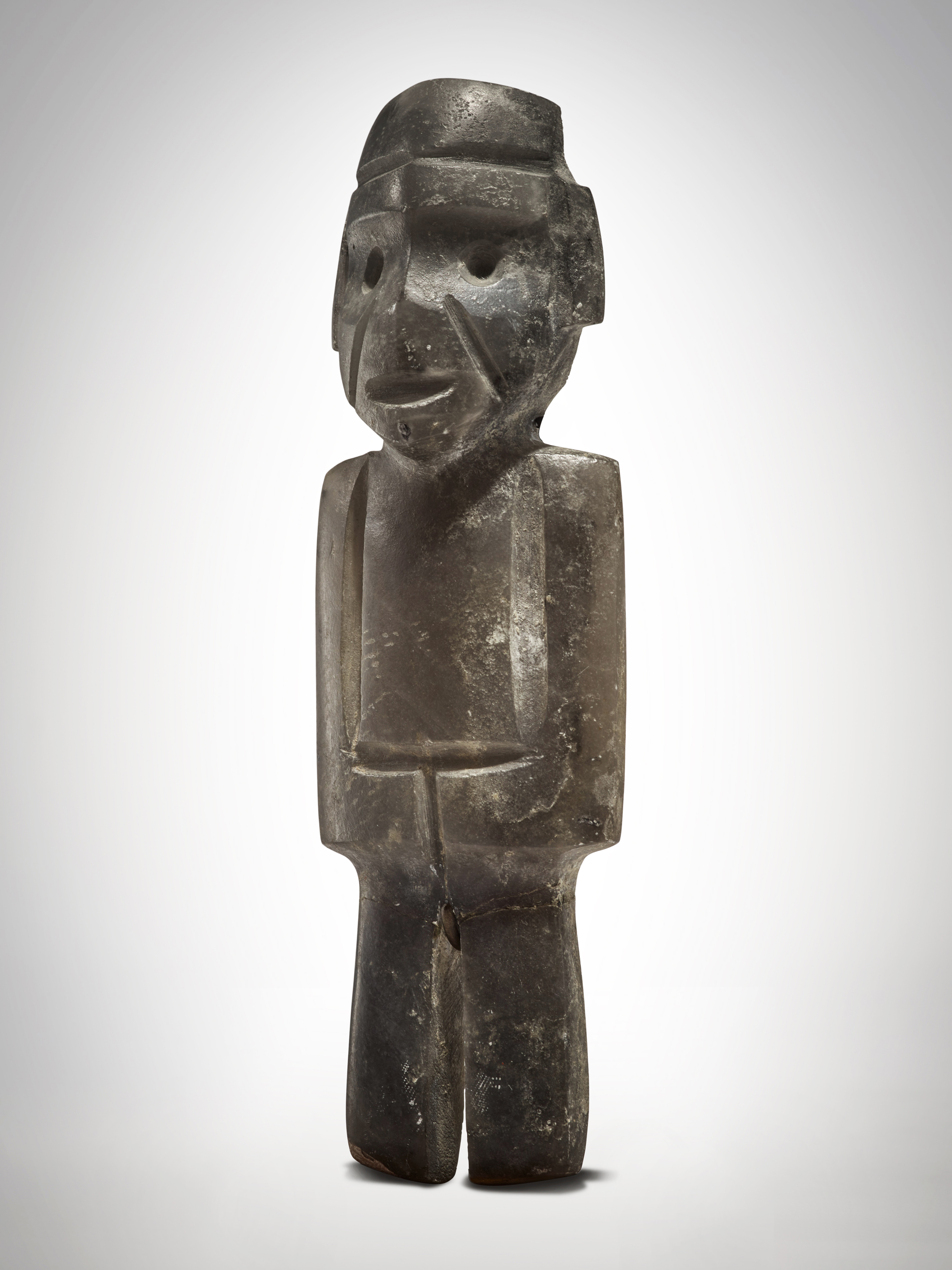 Chontal Stone Figure, Late Preclassic, circa 300 - 100 BC — Chontal Stone Figure, Late Preclassic, circa 300 - 100 BC