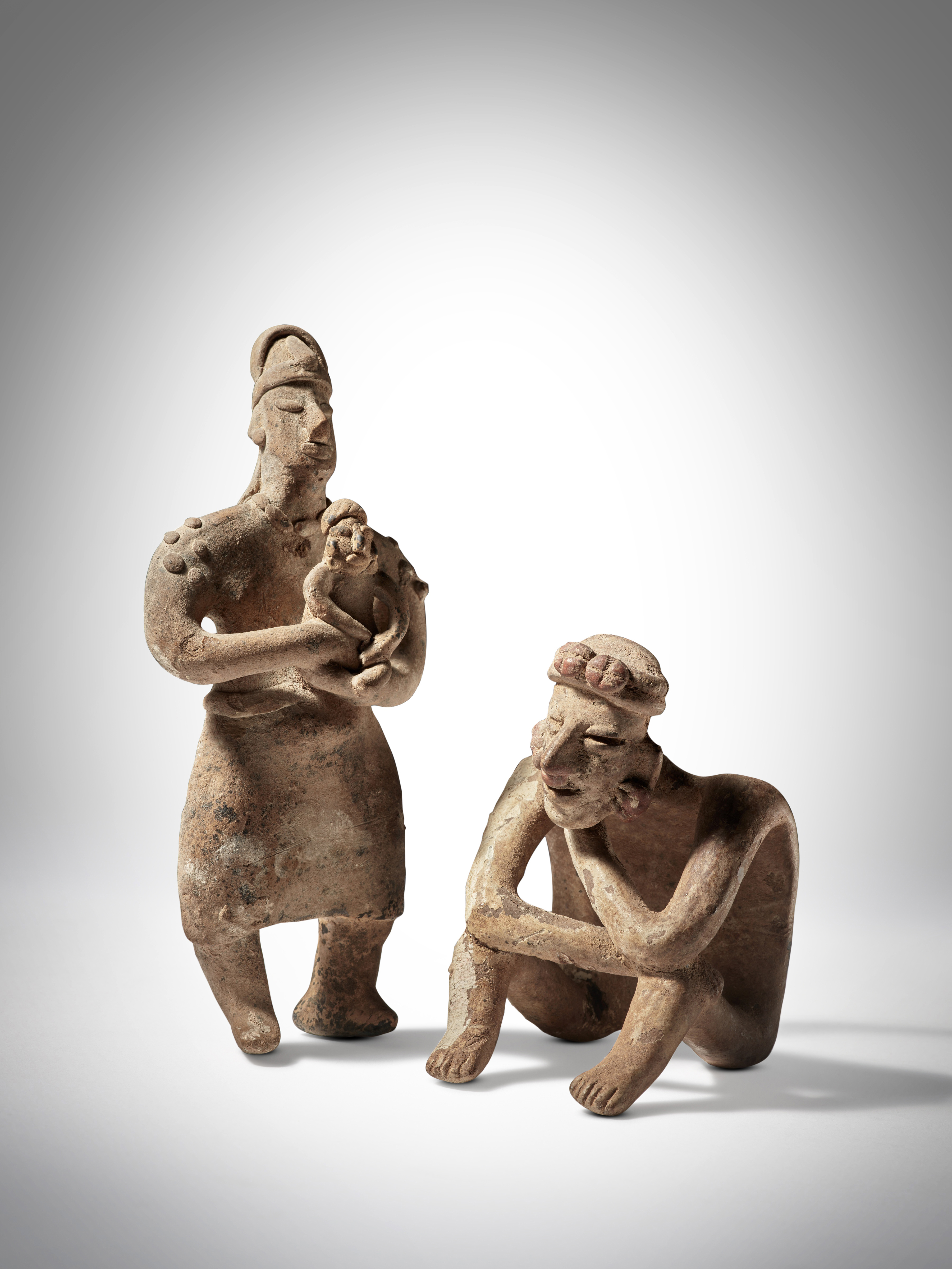 Colima Figural Group, Tuxcacuesco-Ortices style, Late Preclassic, circa 300-100 BC