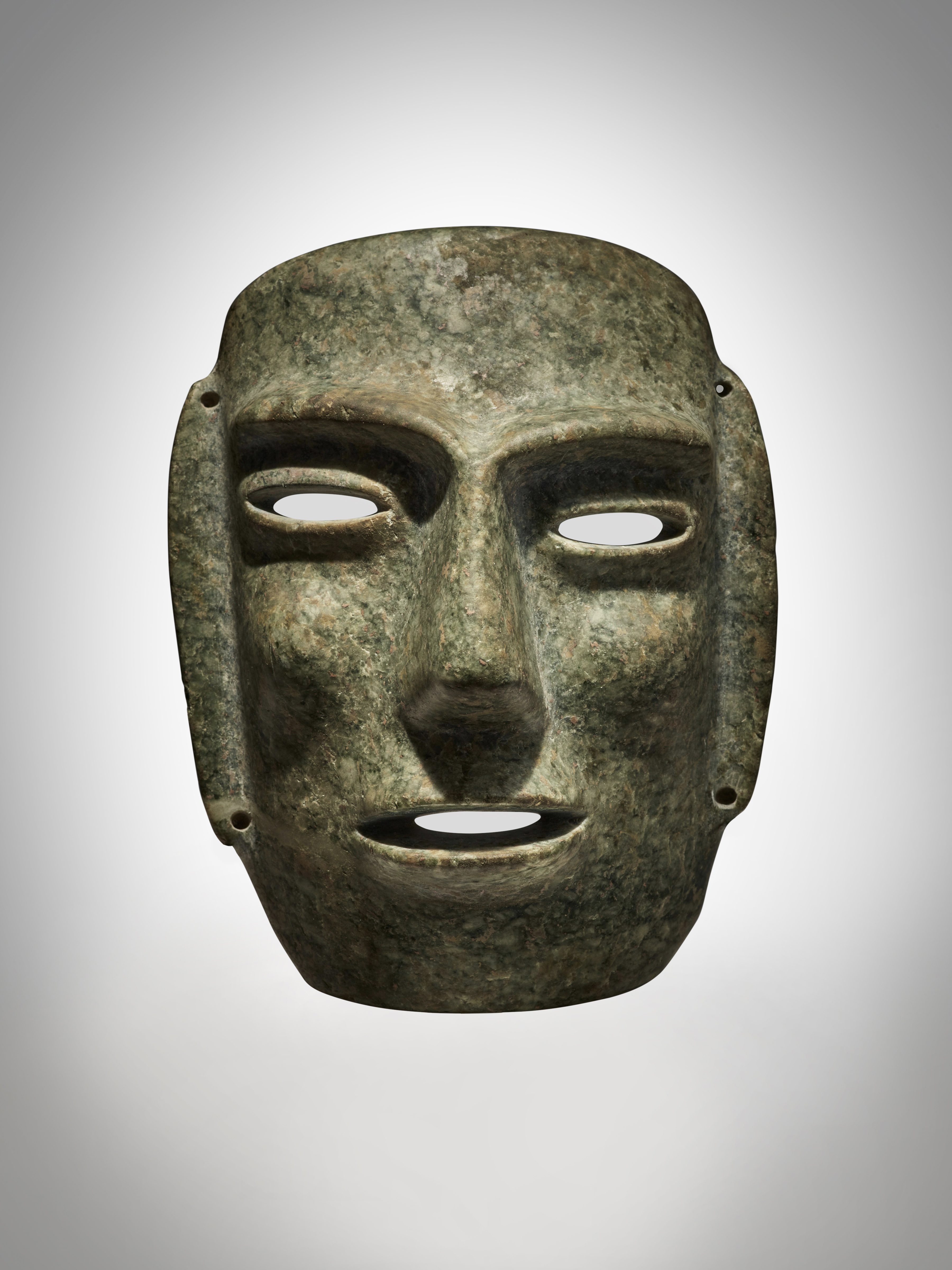 Chontal Stone Mask — Chontal Stone Mask, Late Preclassic, circa 300 - 100 BC