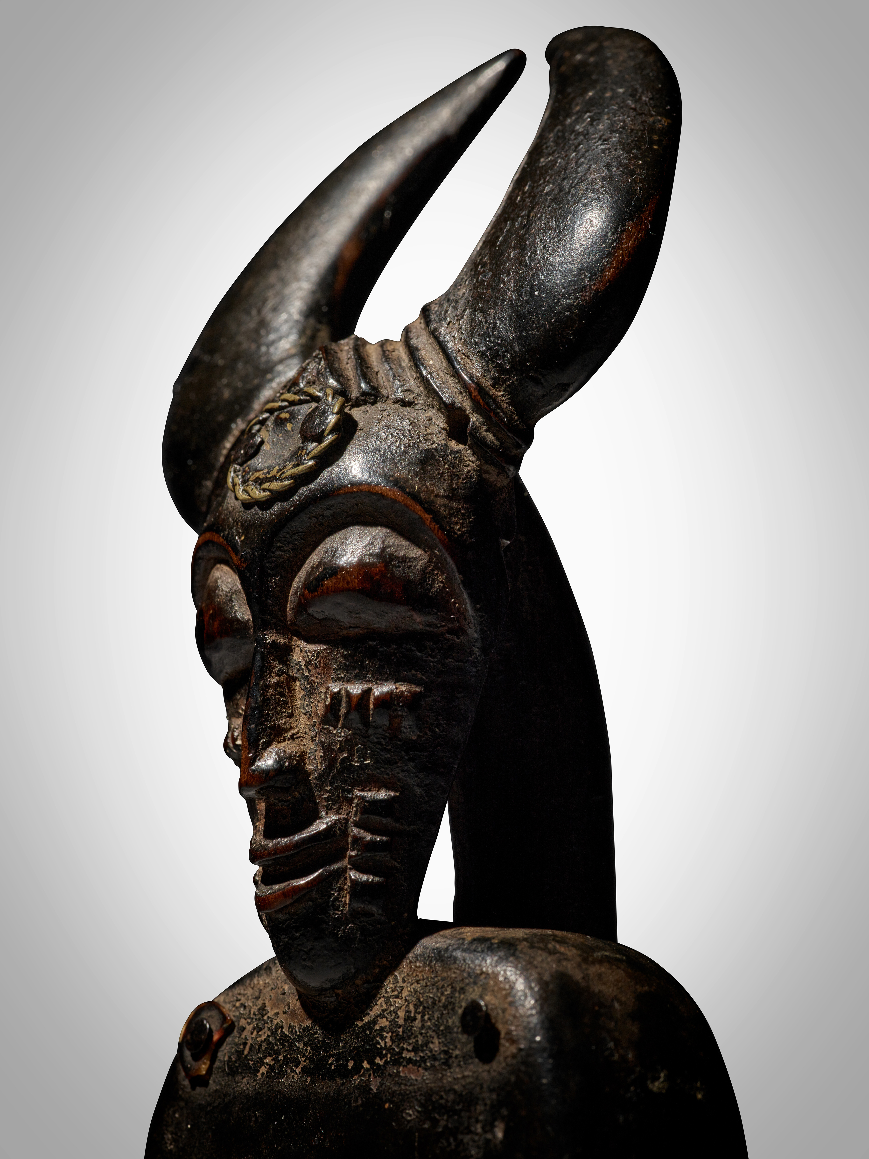 Djimini or Ligbe Heddle Pulley, Côte d'Ivoire — Djimini or Ligbe Heddle Pulley, Côte d'Ivoire