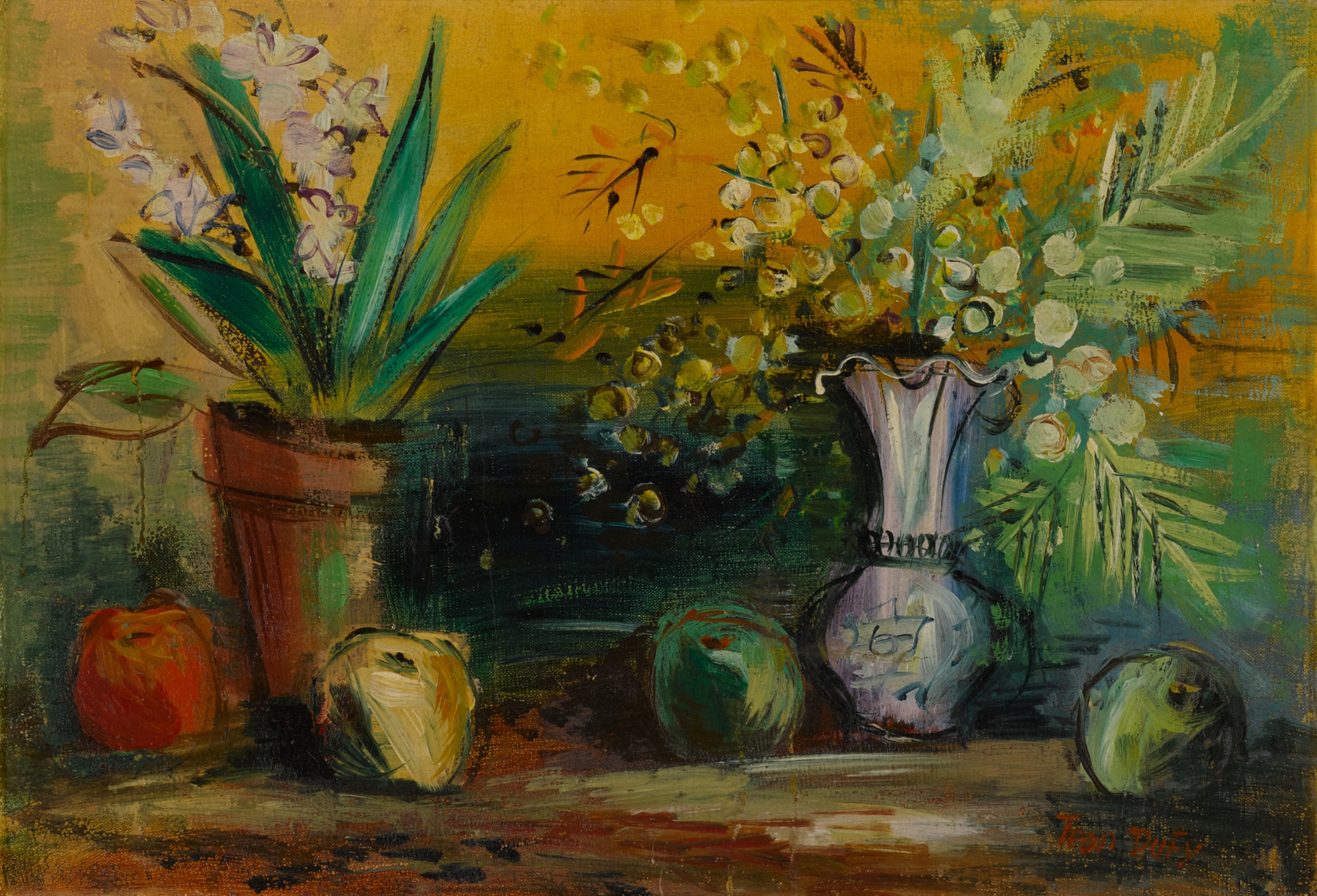 Nature morte aux pommes