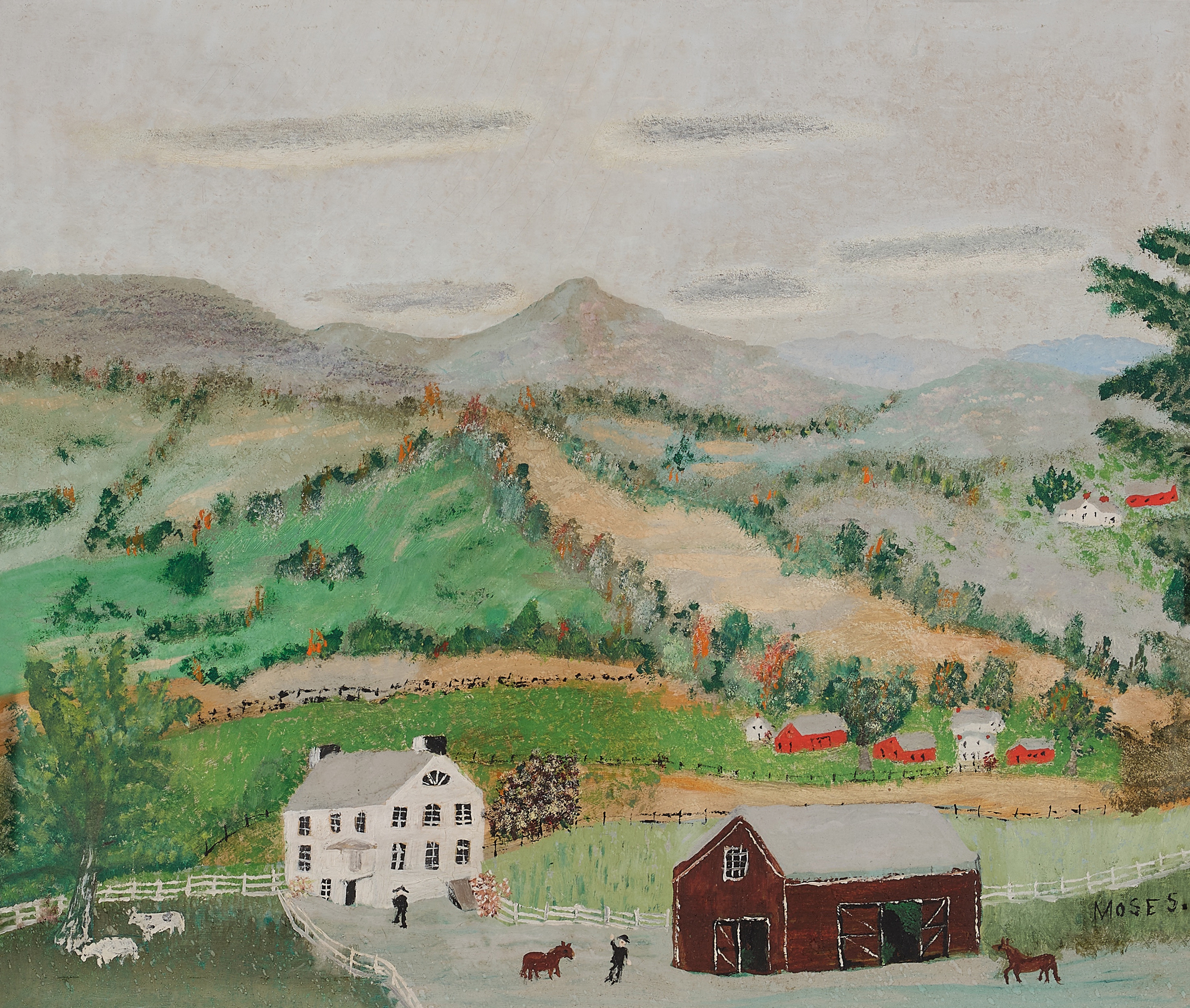 Anna Mary Robertson (Grandma) Moses — Early Fall