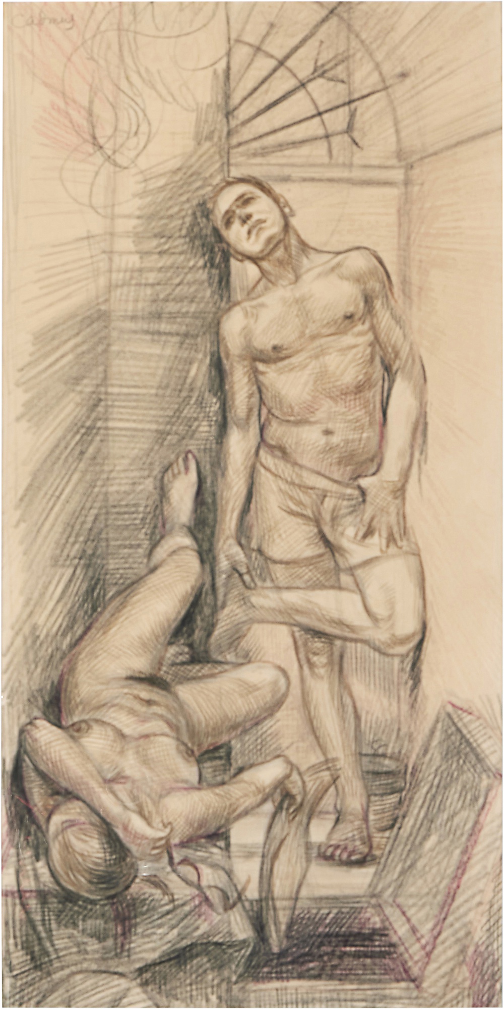 Study for “Sunday Sun”