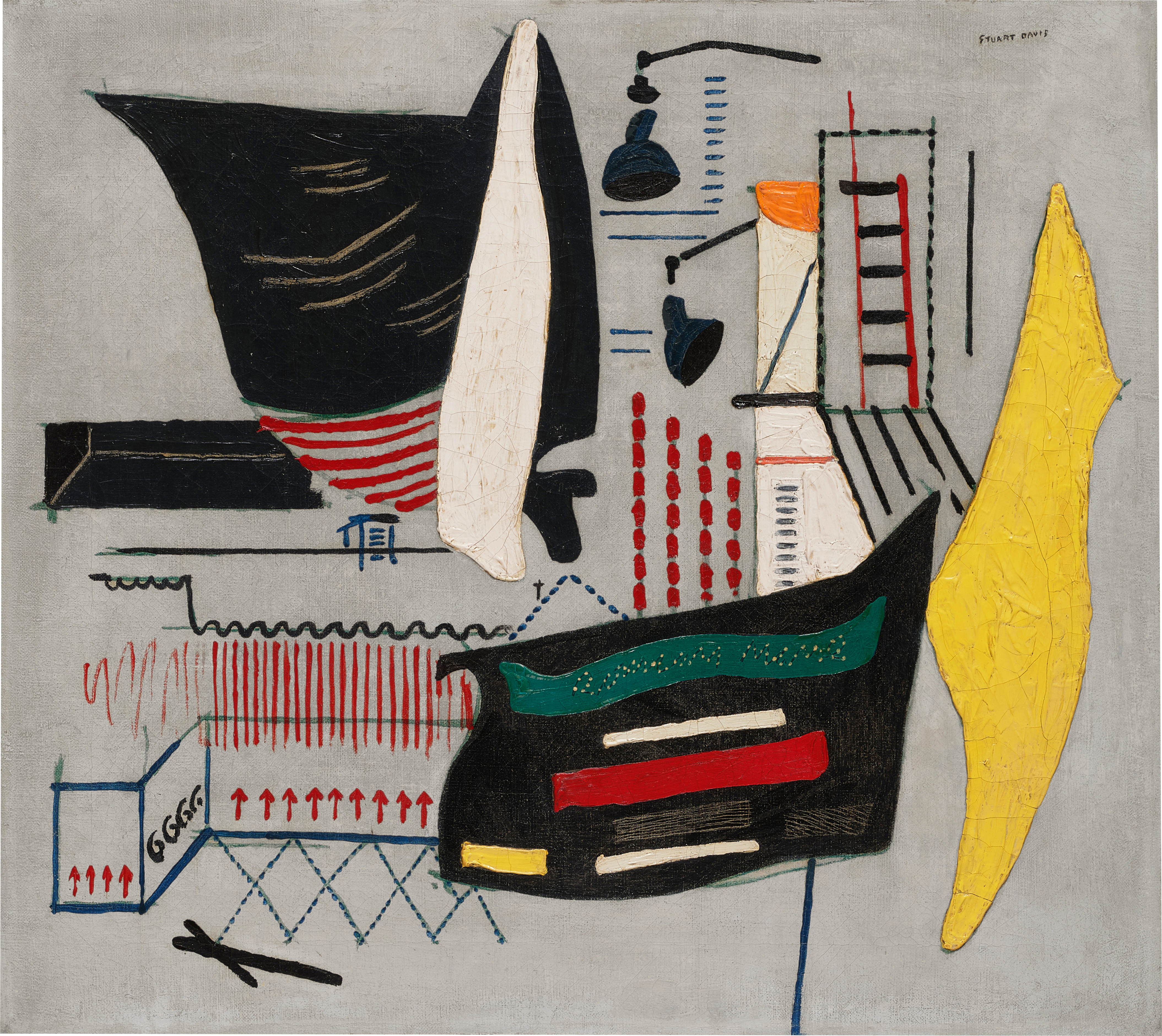 Stuart Davis — Flags