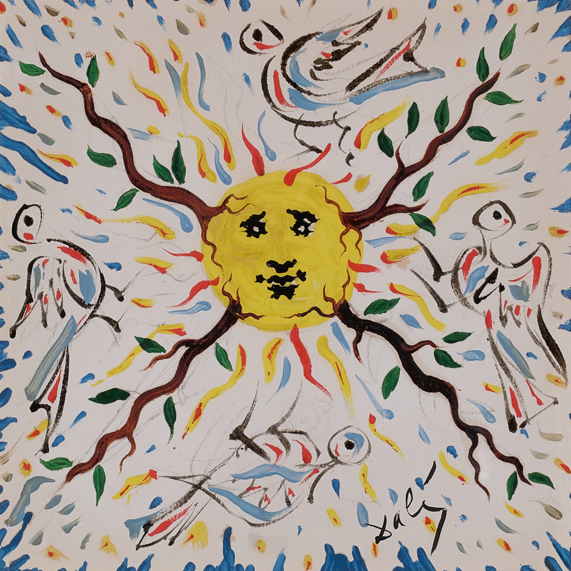 Salvador Dalí — Le Soleil végétal