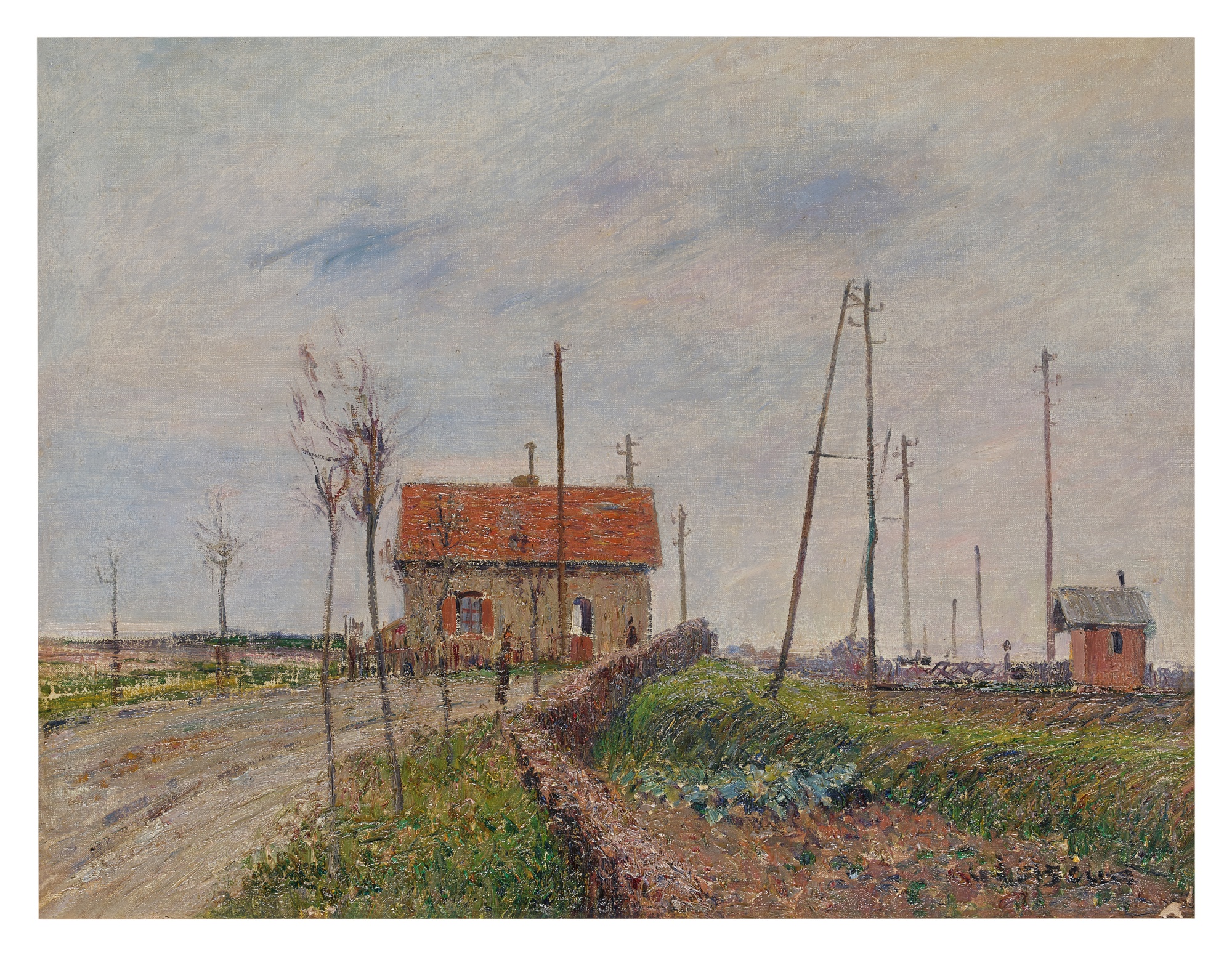 Gustave Loiseau — Le Passage à niveau