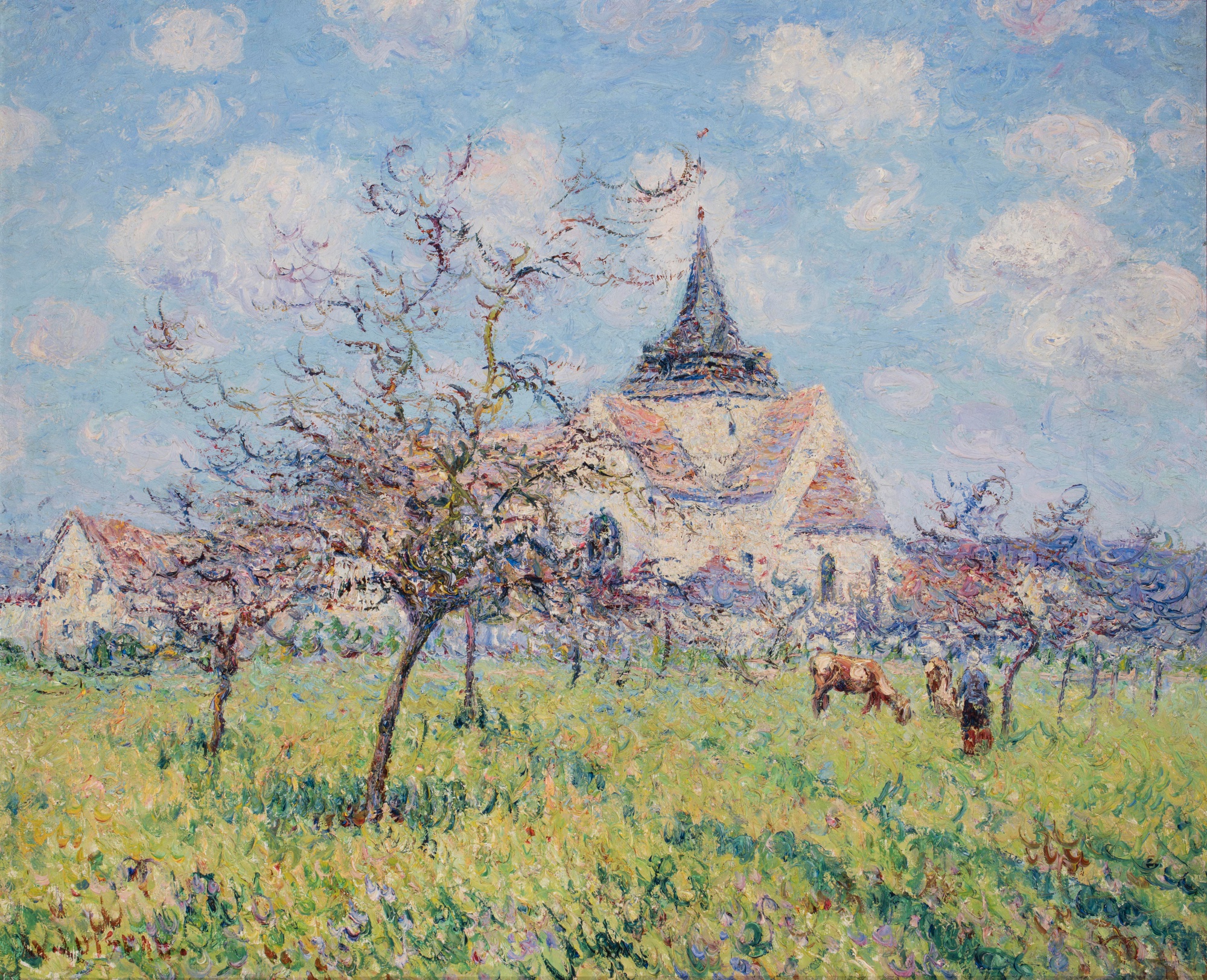 L'Église du Vaudreuil, printemps