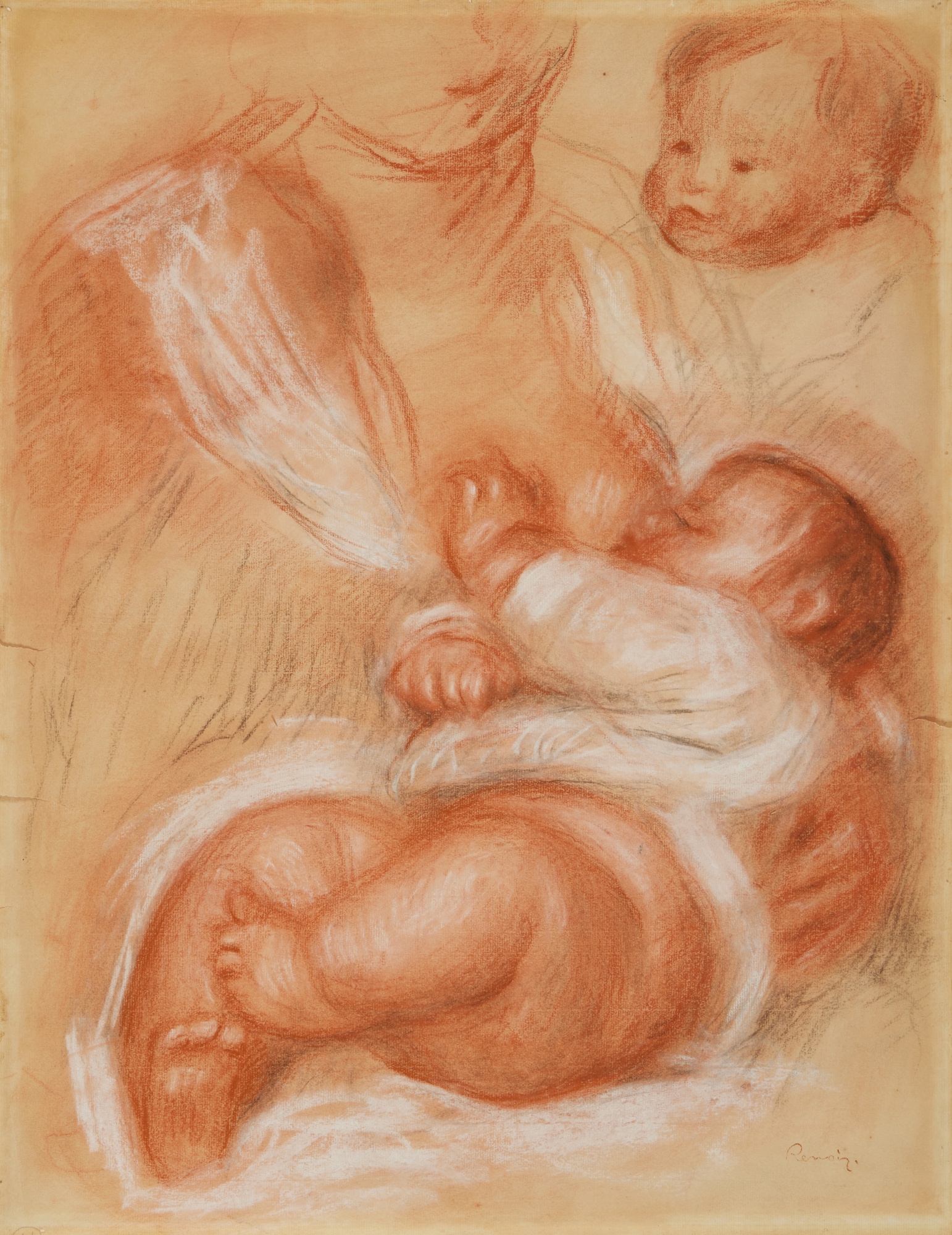 Pierre-Auguste Renoir — Mère allaitant