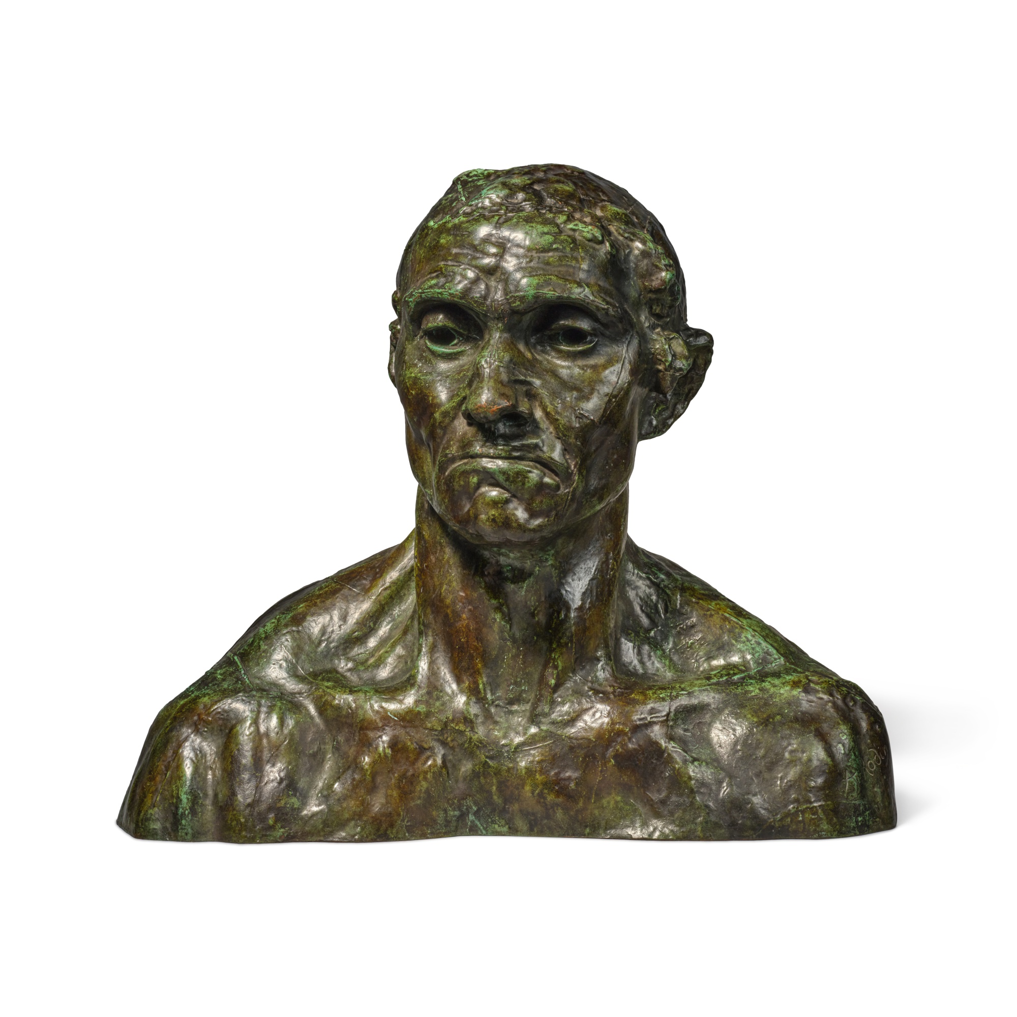 Auguste Rodin — L'un des Bourgeois de Calais: Buste de l'étude de nu pour le Jean d'Aire