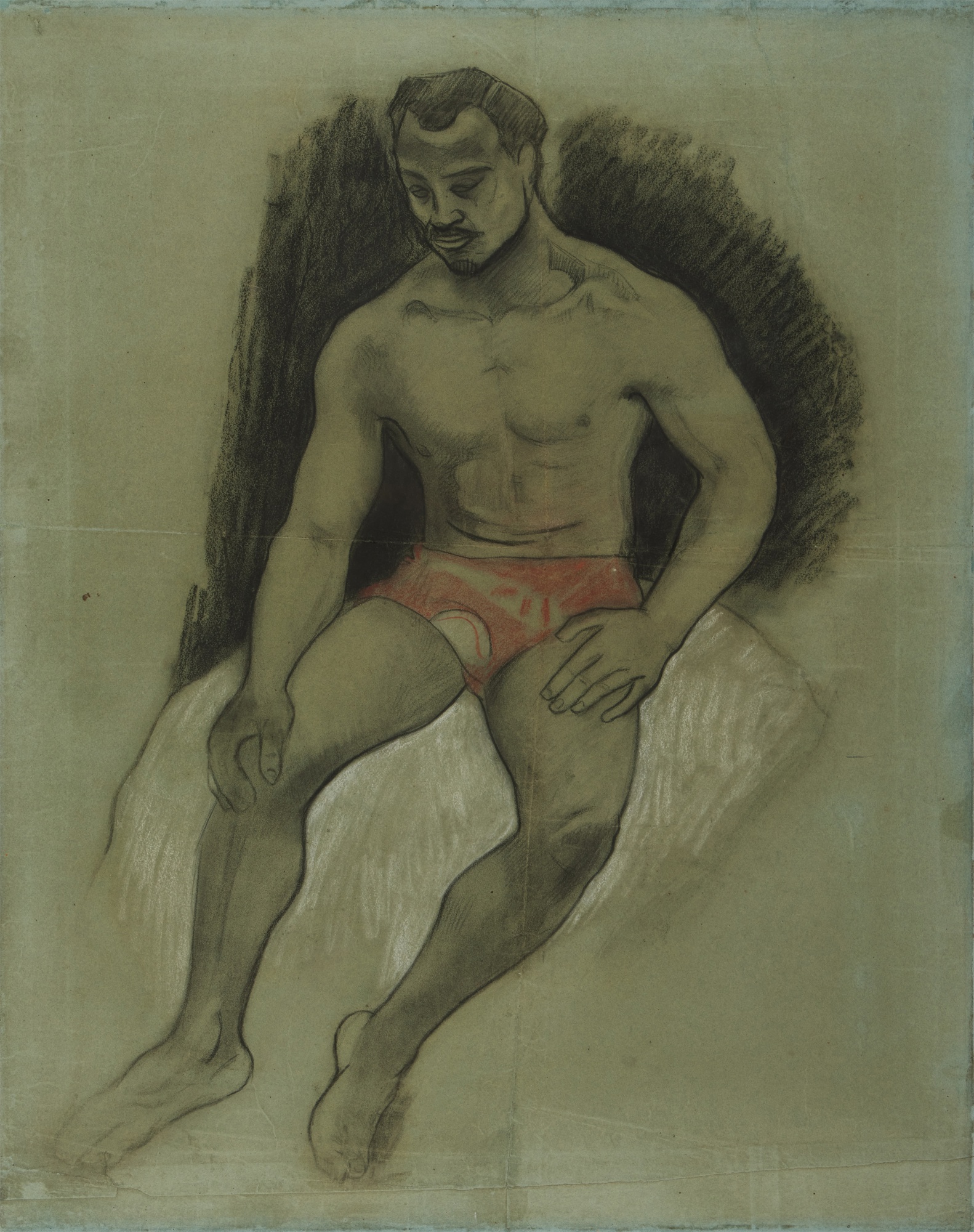 Paul Gauguin — Maori assis