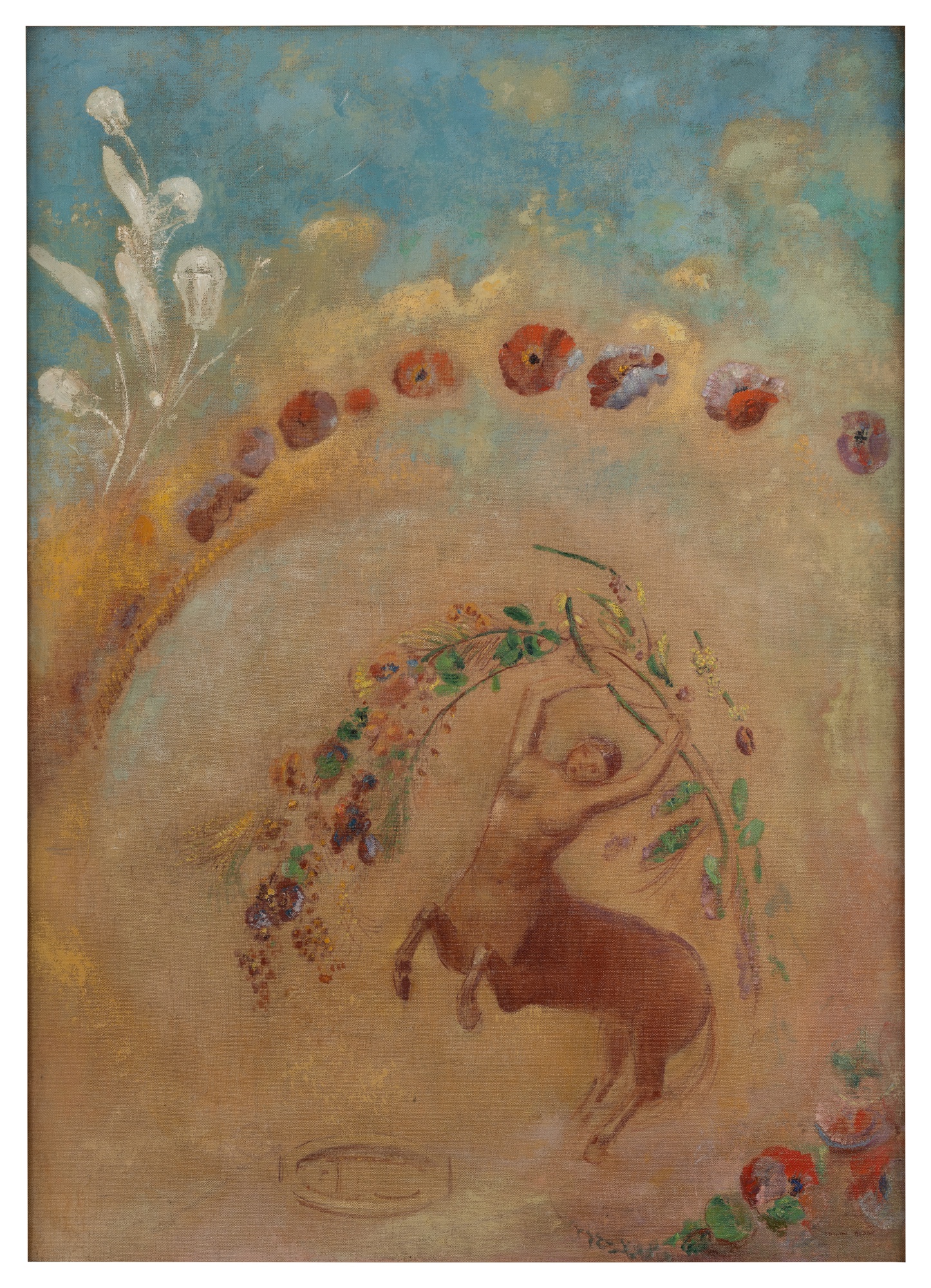 Odilon Redon — La Danse du centaure