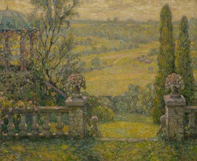 Terrasse sur la campagne