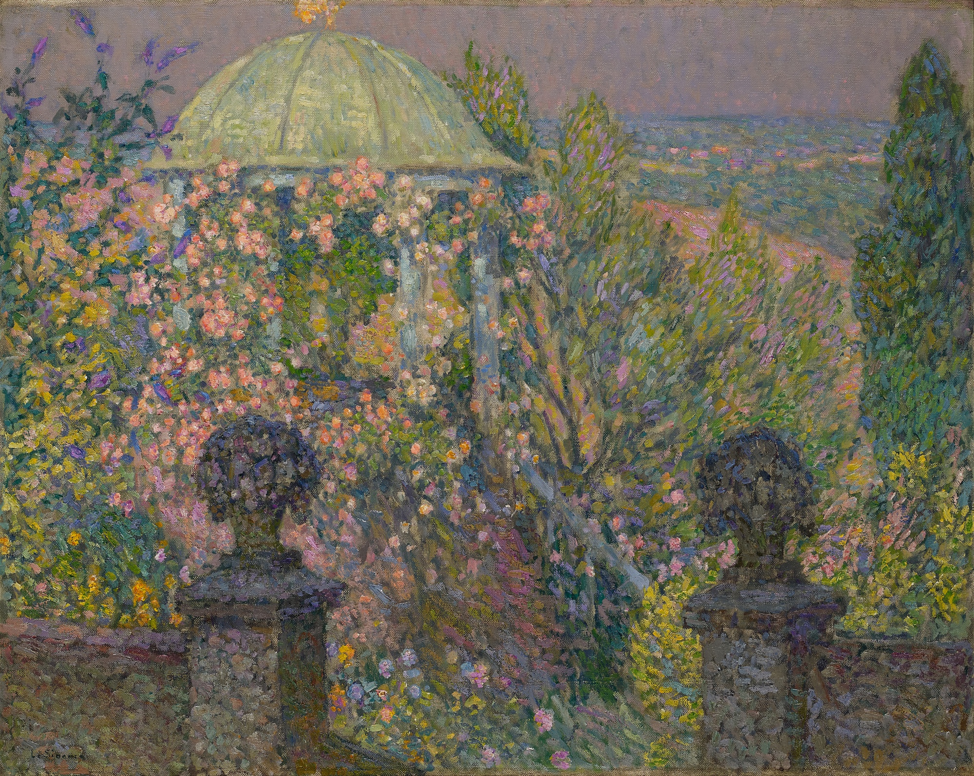 Henri Le Sidaner — La Tour de la vallée