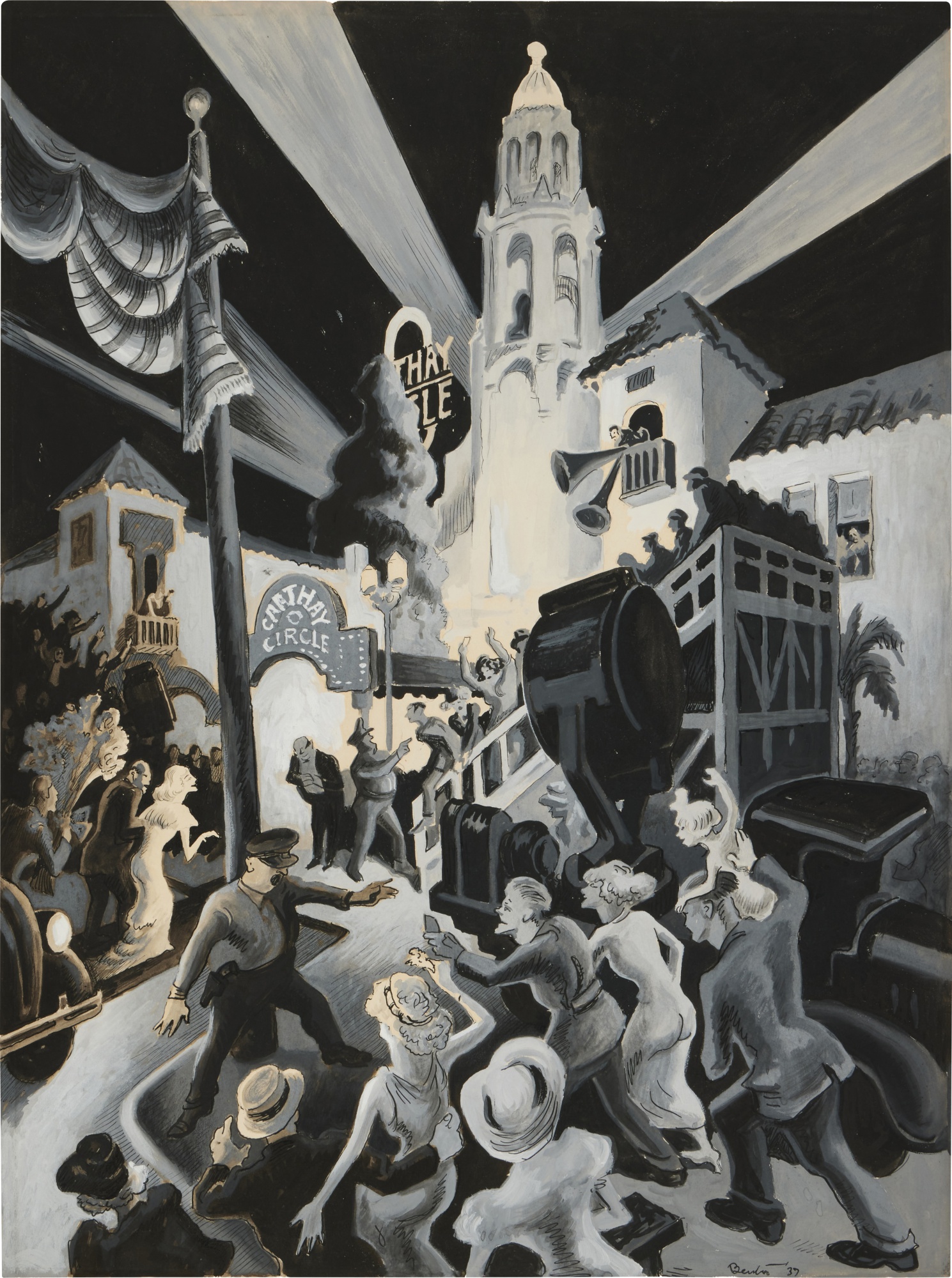 Thomas Hart Benton — Carthay Circle: Opening Night