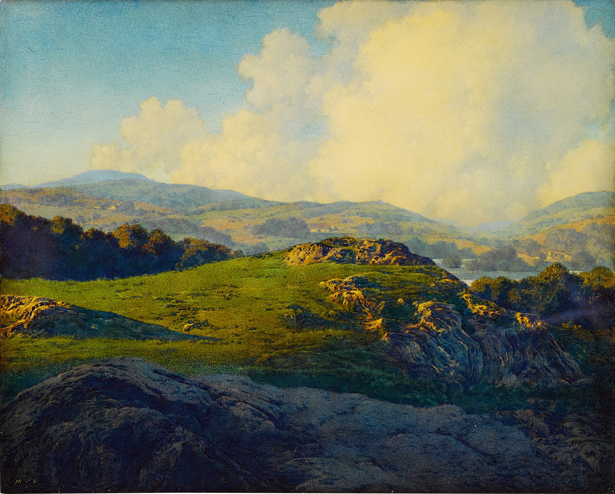 New Hampshire Summer Landscape