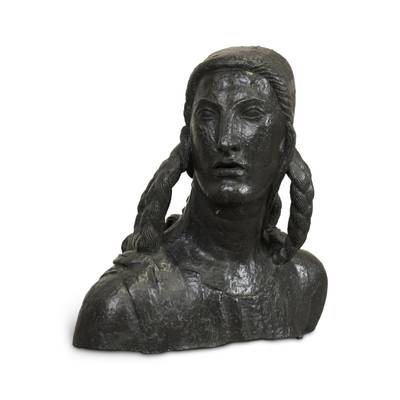 La Victoire, tête avec épaules, étude pour le Monument au général Alvear (1913-1923)