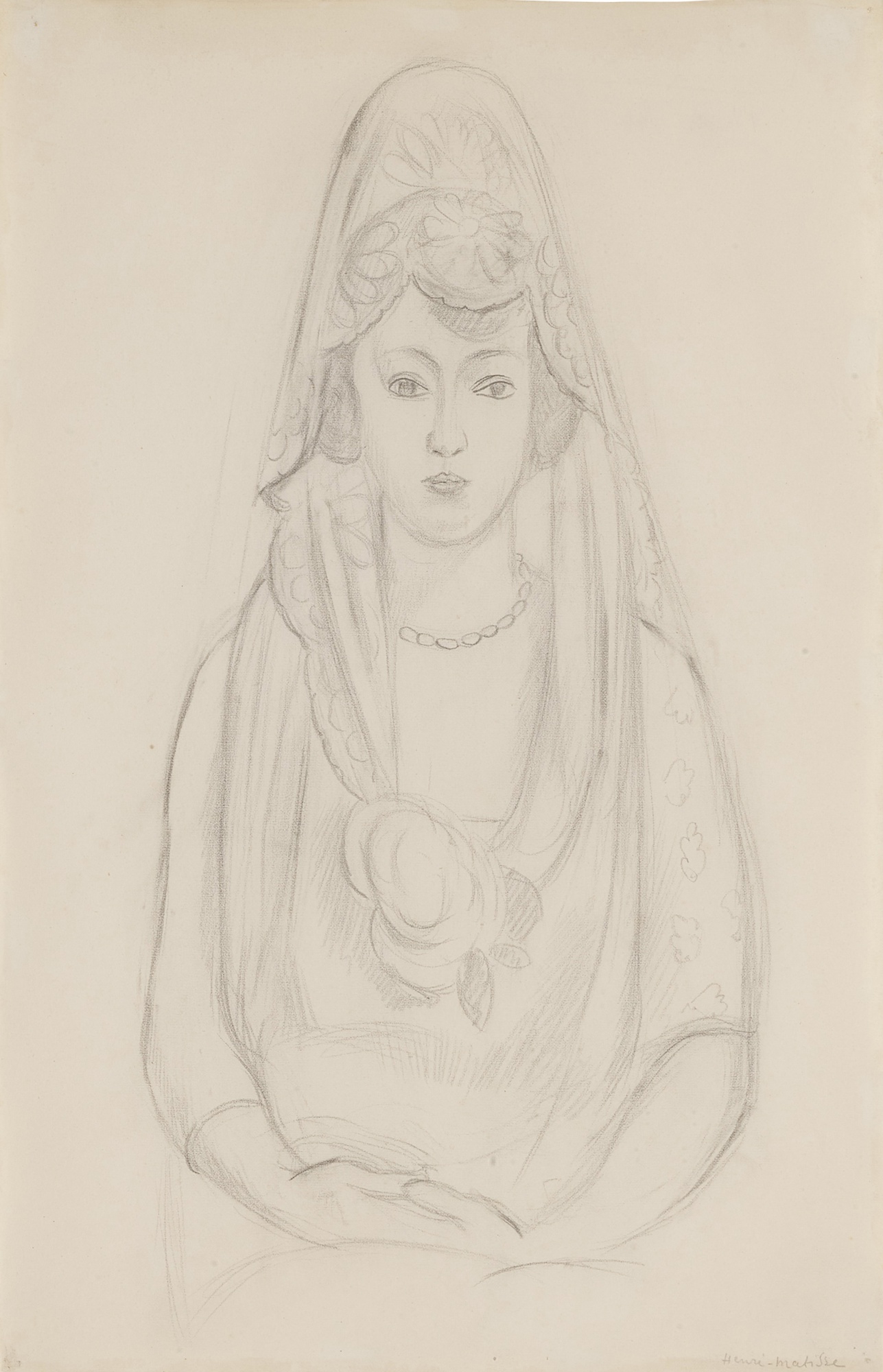 Henri Matisse — Femme à la mantille