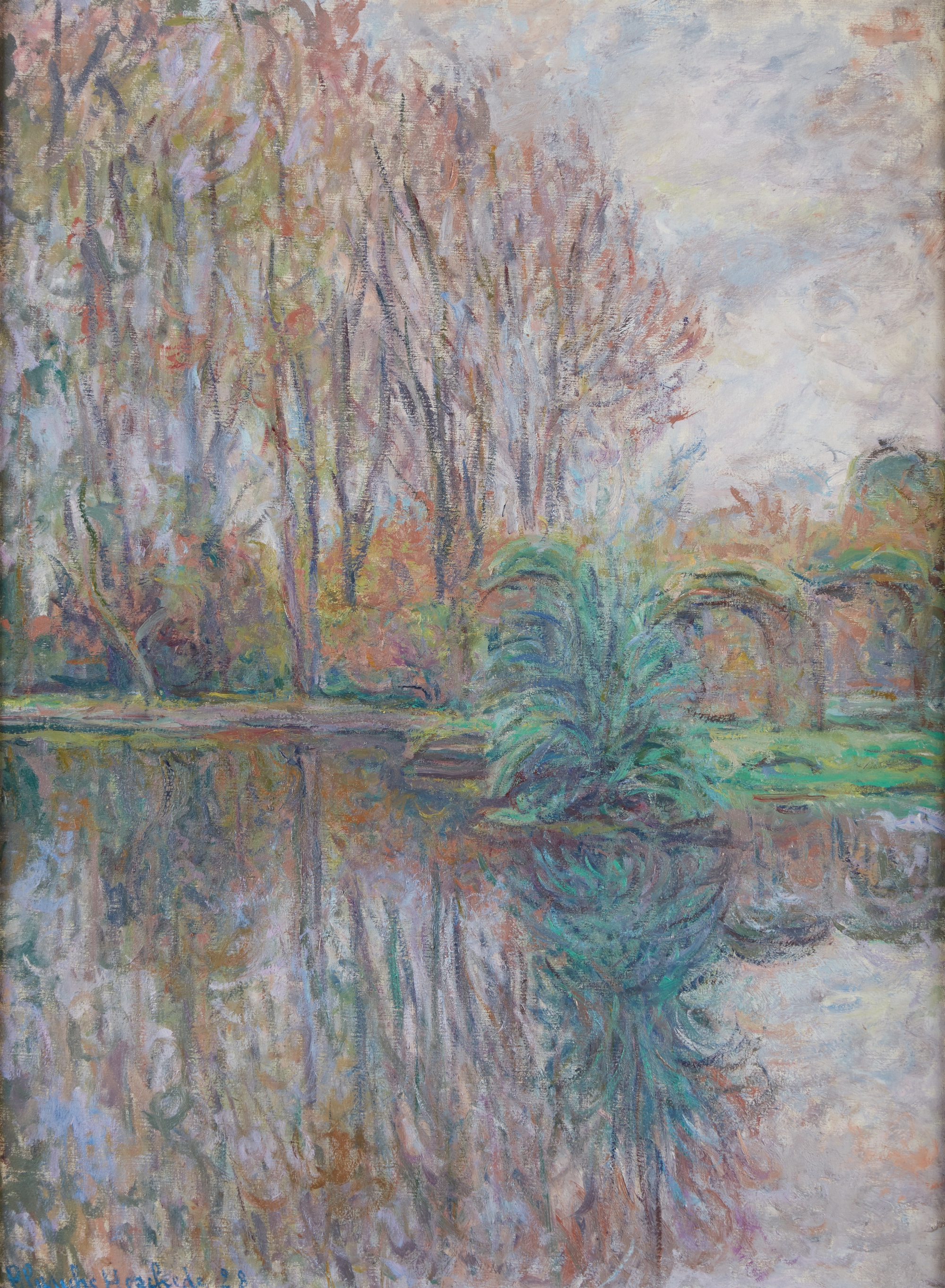 Blanche Hoschedé-Monet — Le Bassin aux Nymphéas en hiver