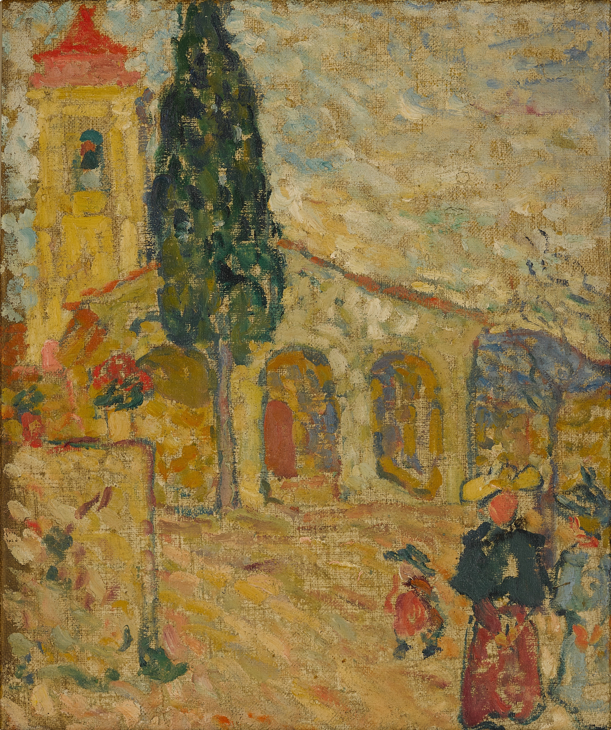 Louis Valtat — Notre Dame de Protection à Cagnes sur Mer 