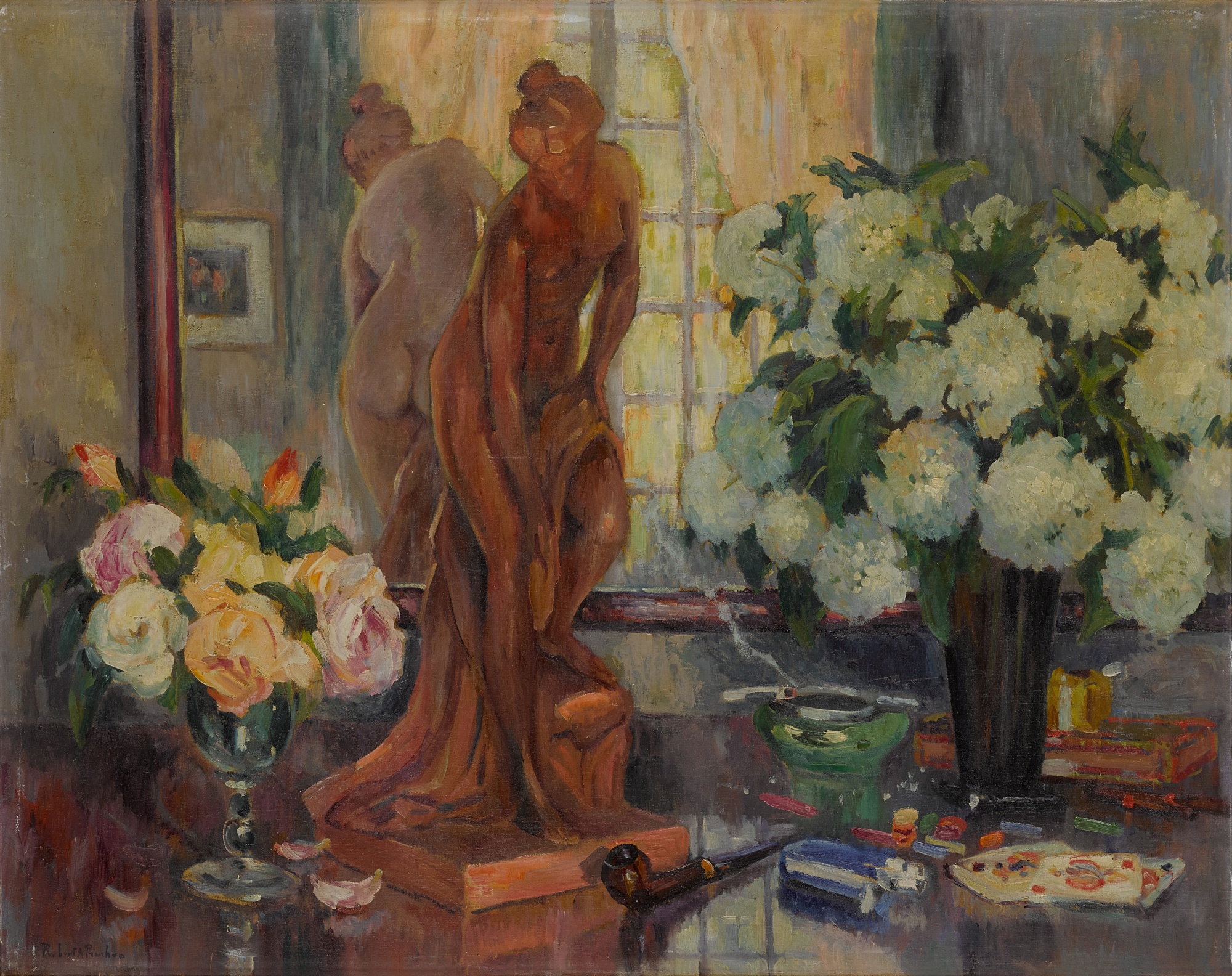 Robert Antoine Pinchon — Nature morte à la statuette