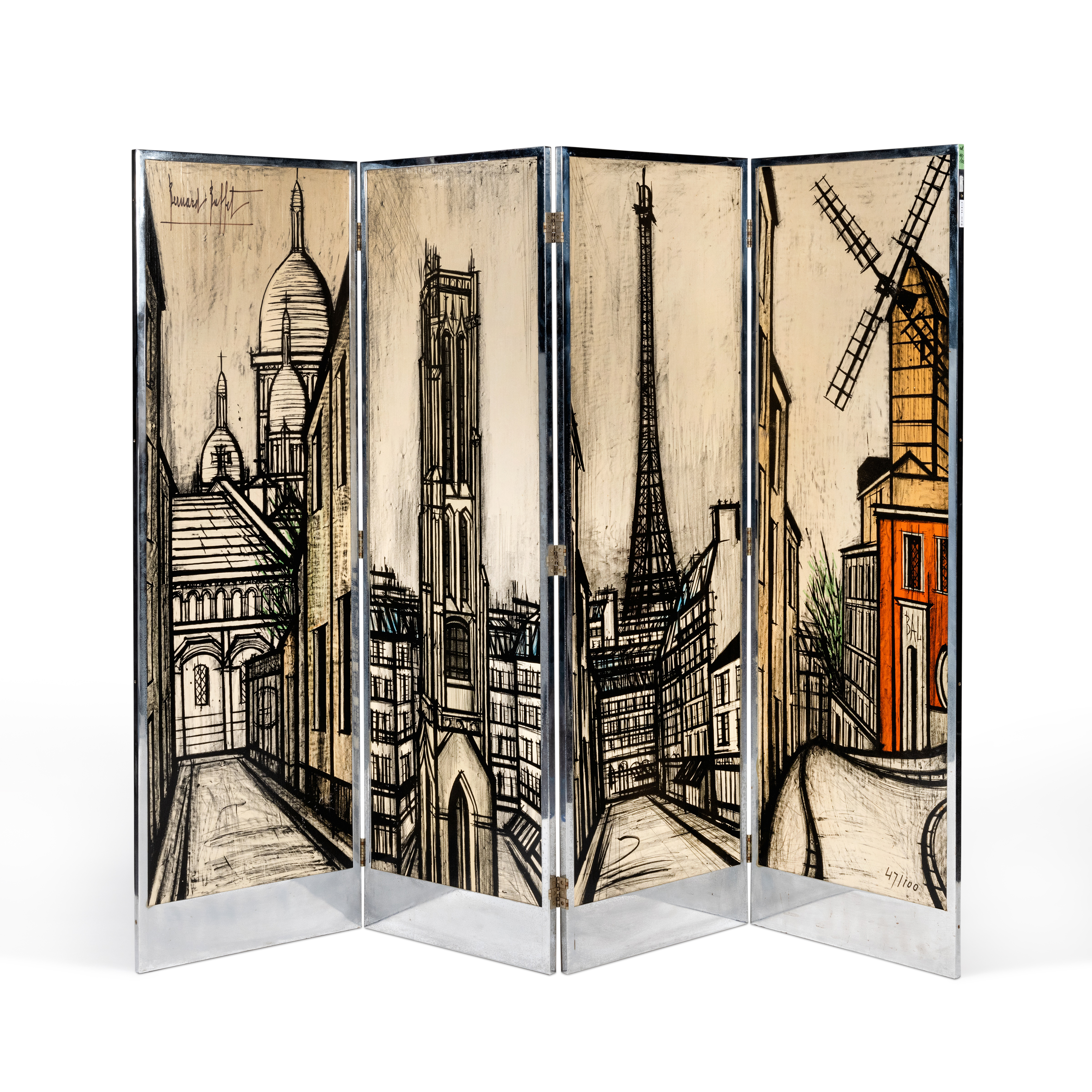 Bernard Buffet — Paravent (Screen)