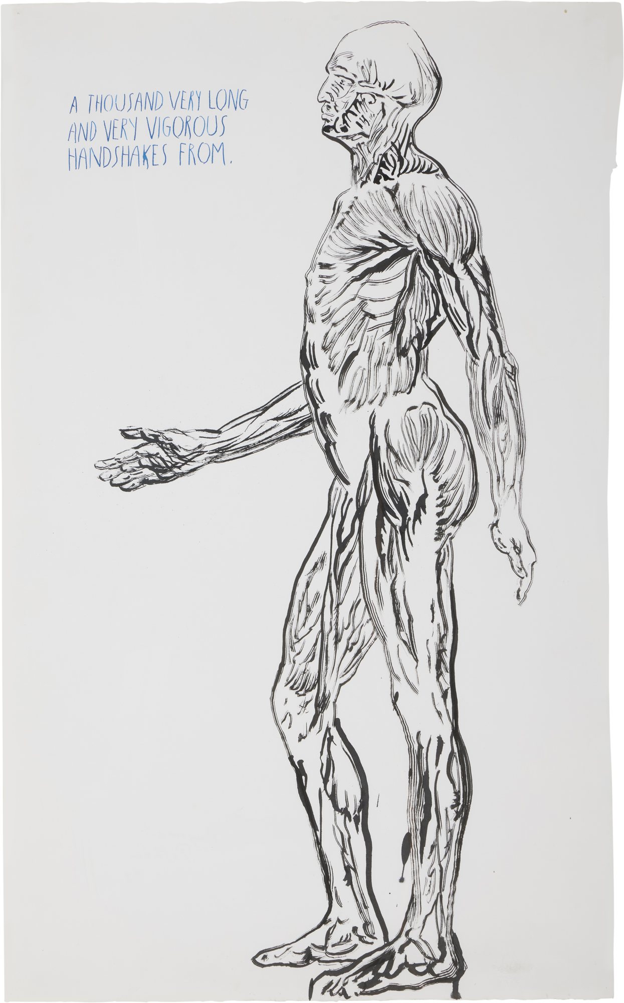 Raymond Pettibon — Untitled (A Thousand Very...)