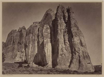'South Side of Inscription Rock, N. M.'