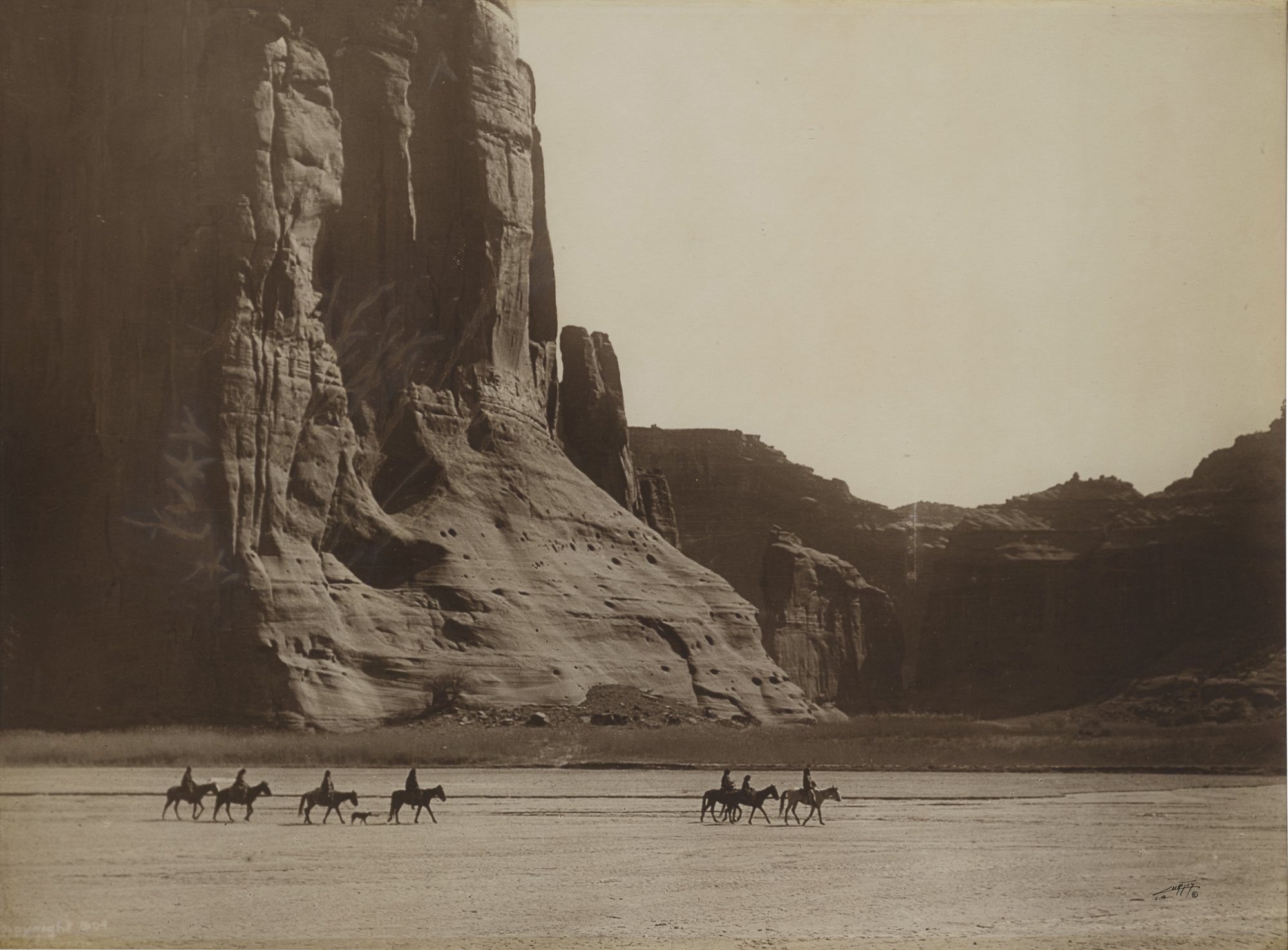 Edward S. Curtis — Canyon de Chelly