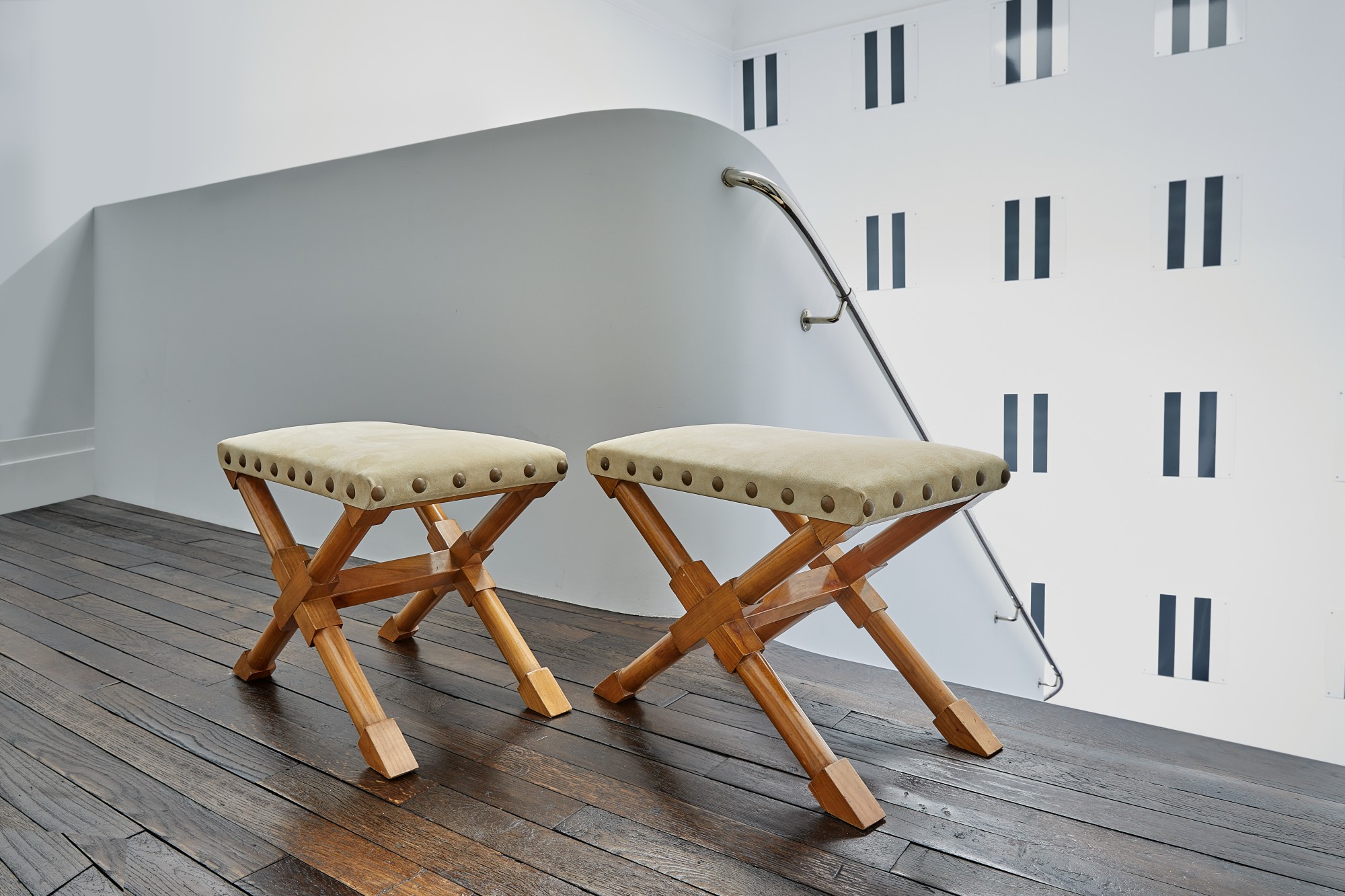 André Arbus — Pair of Stools